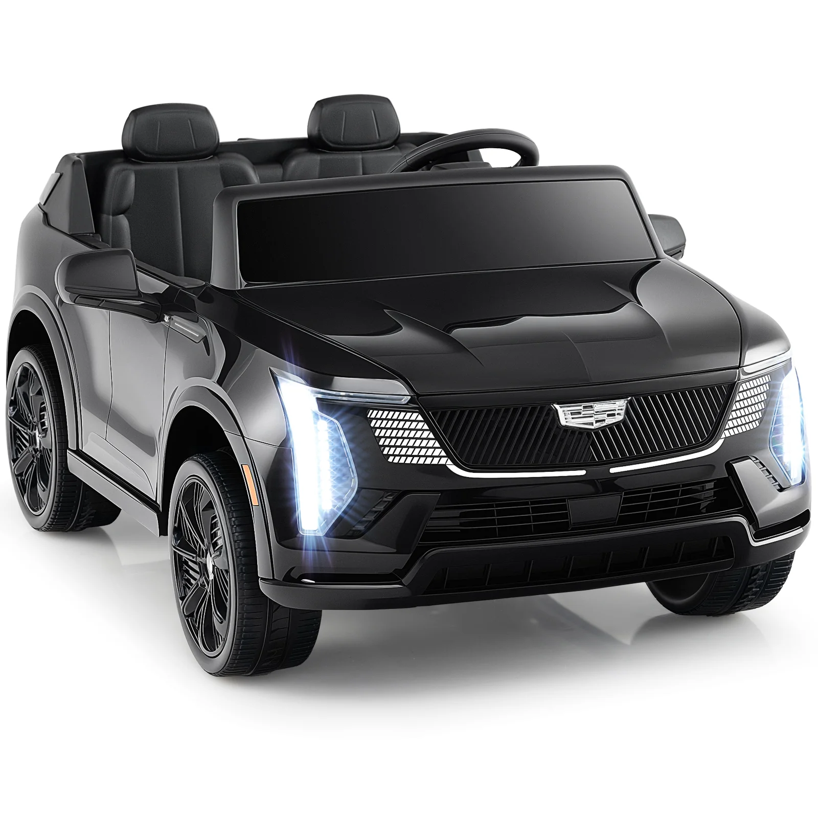 24V Ride On Truck, 2-Seater, Licensed, Remote Control, Black - Image 3