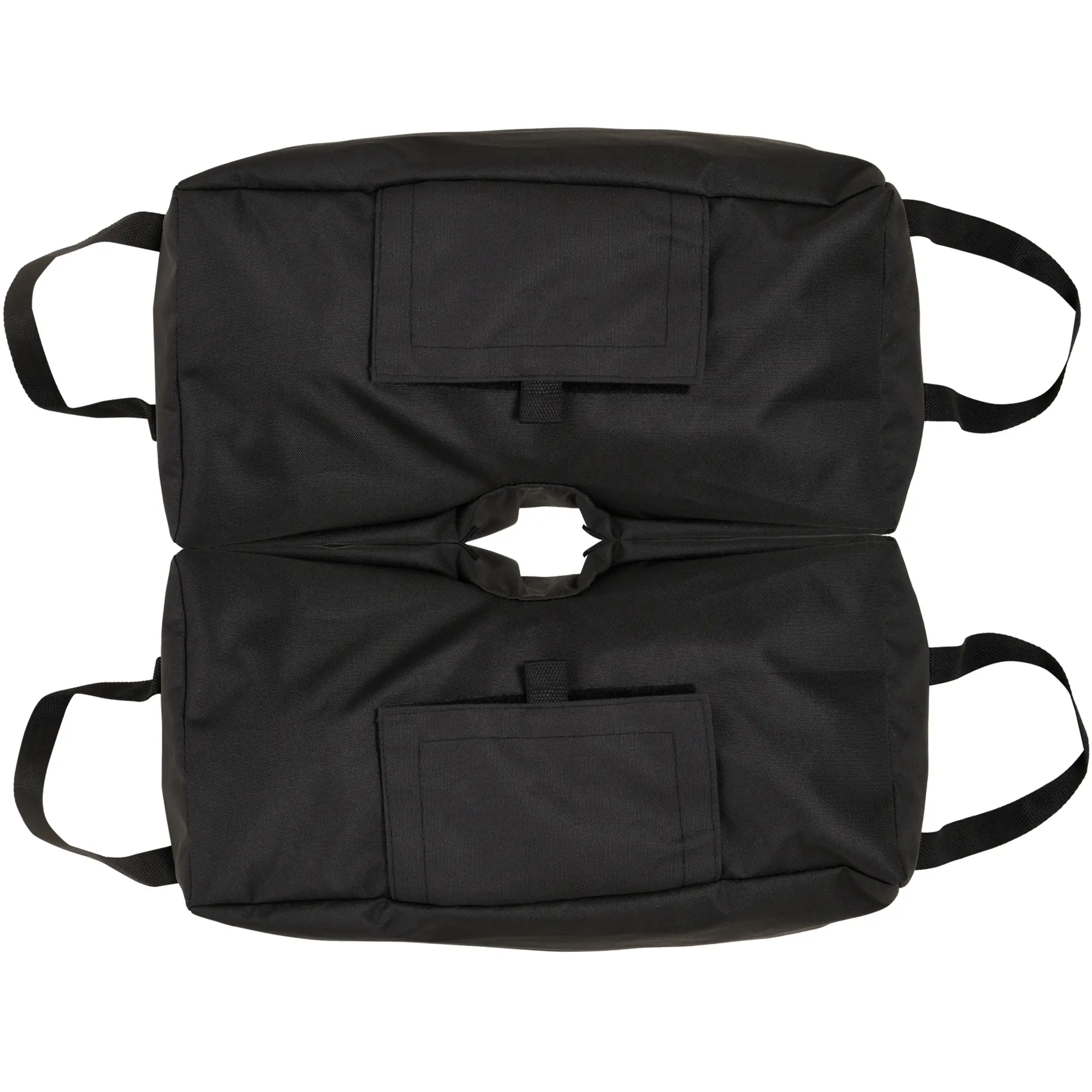 2pc Umbrella Base, 55lbs, Weight Bag With Scoop, Black - Image 11