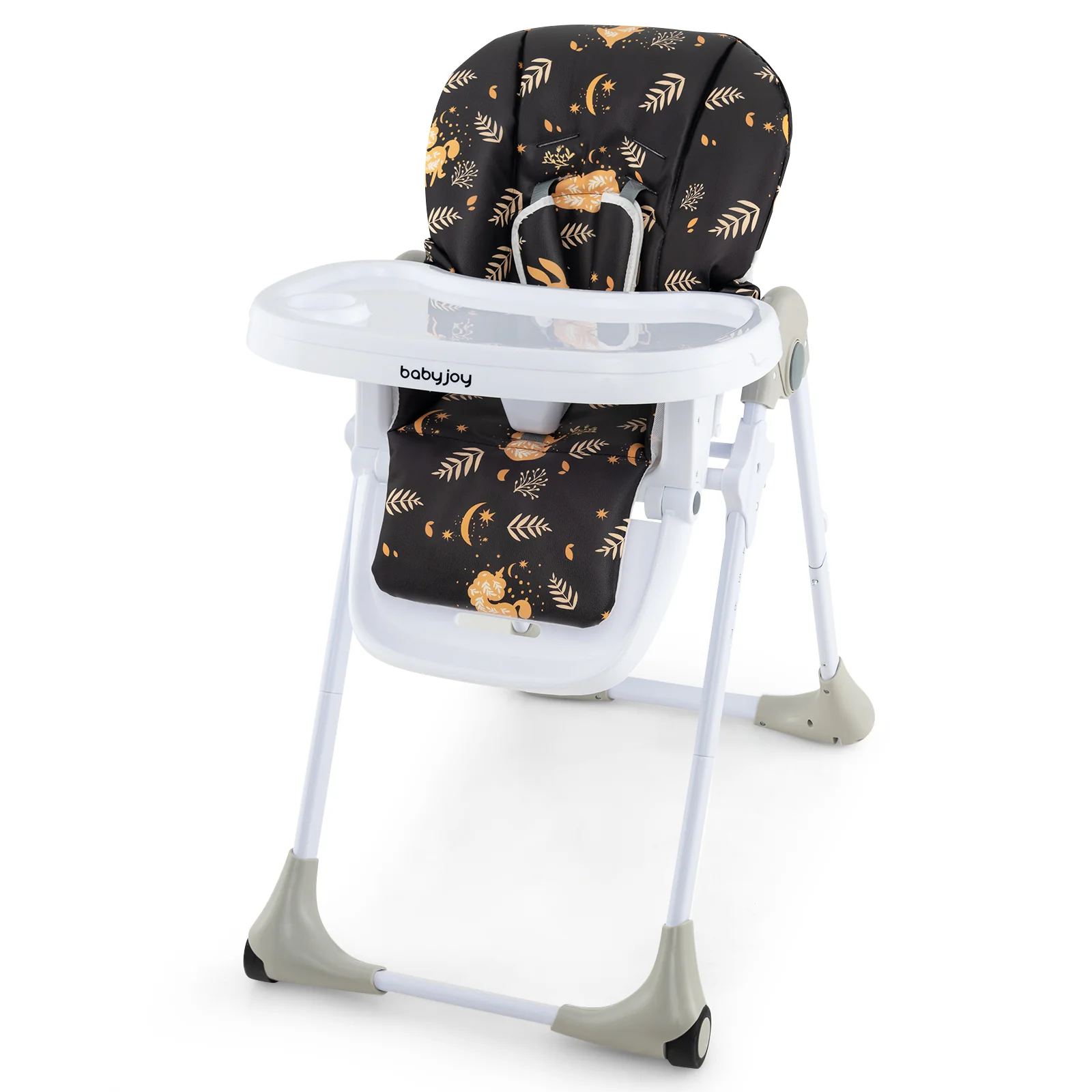 3-In-1 Convertible High Chair, Deep Brown - Image 4