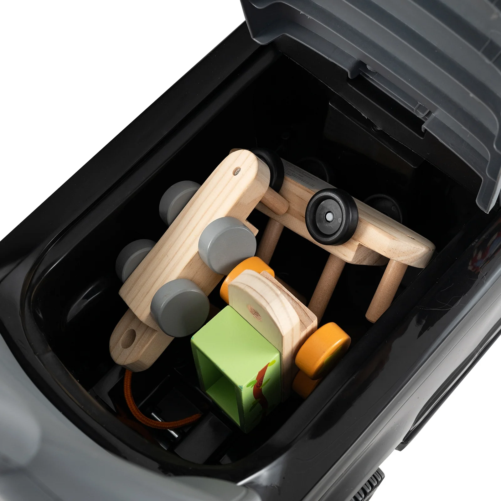 3 In 1 Push Car With Removable Handle, Guardrail, 18-36 Months, Black - Image 7