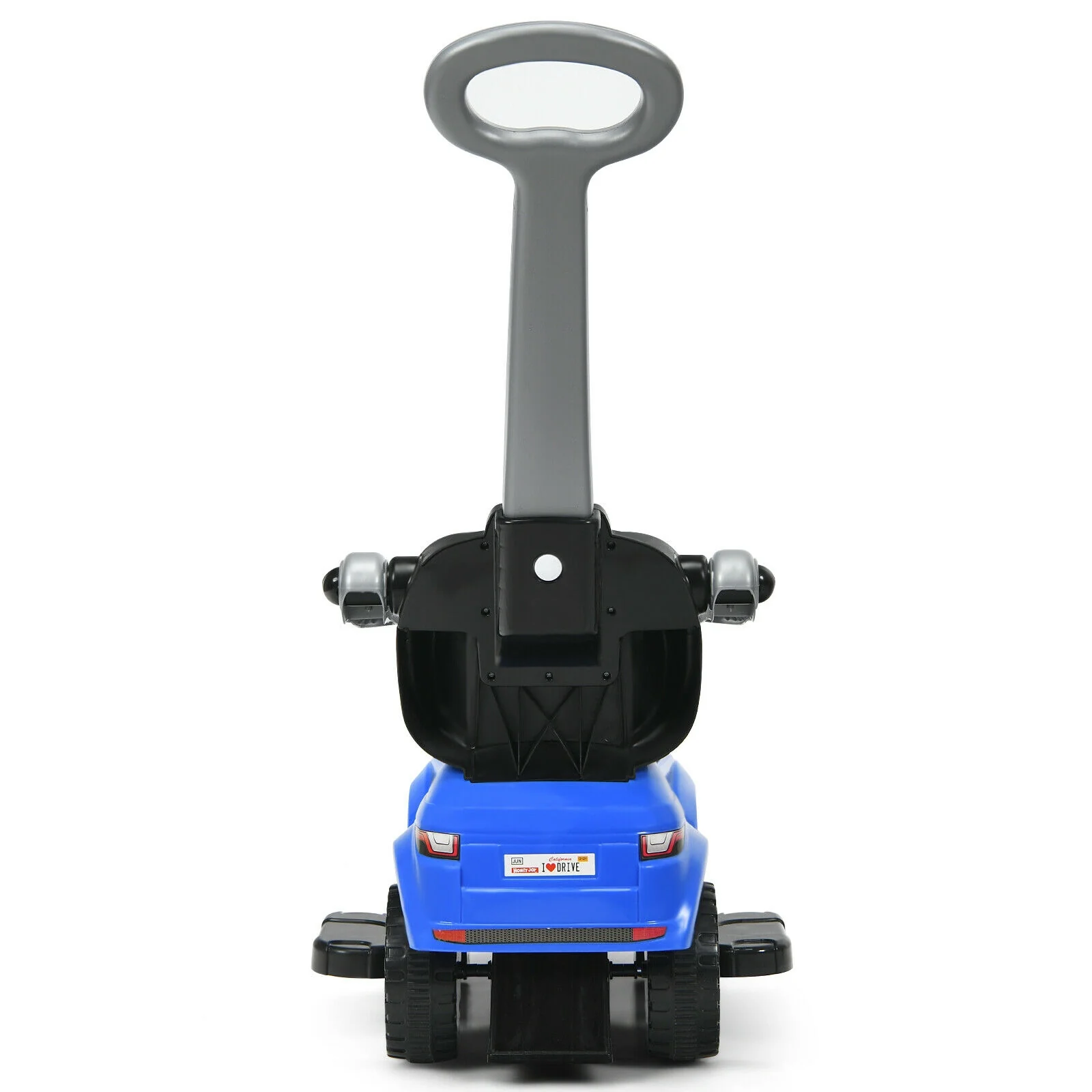 3 In 1 Ride On Push Car, Toddler Stroller, Blue - Image 5