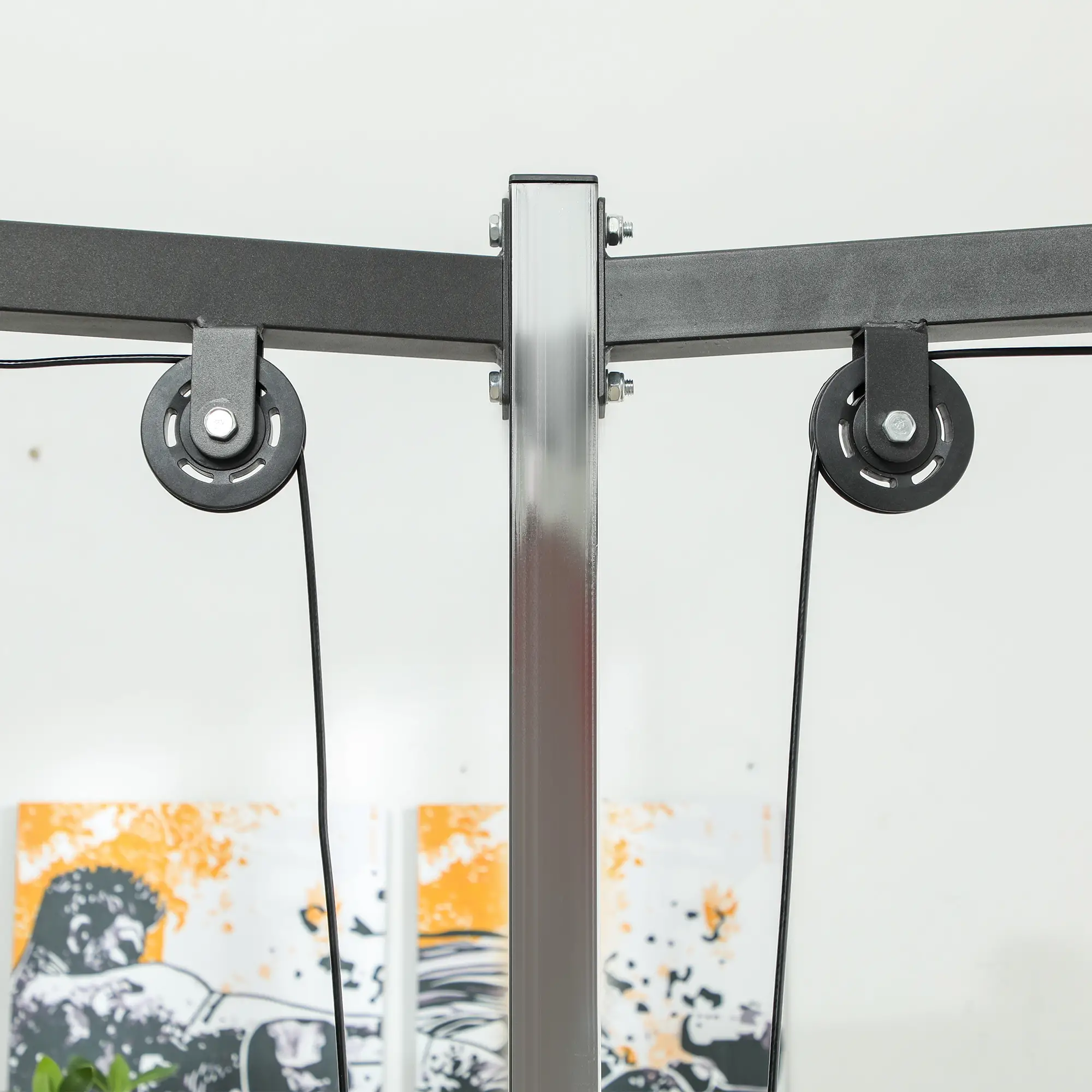 3 In 1 Smith Machine Power Rack, Cable Crossover, Pull Up Station, Squat Rack - Image 10