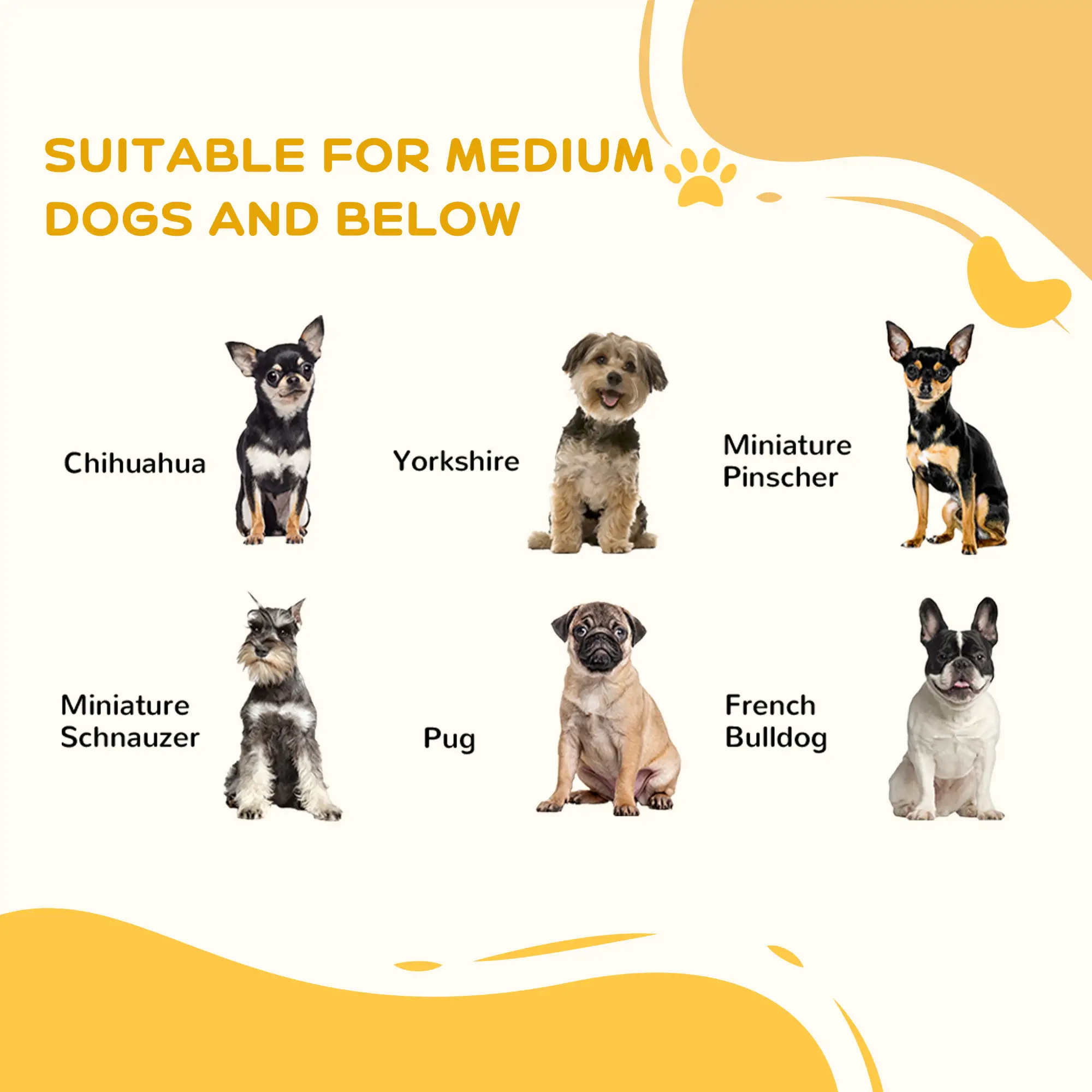 3-Panel Foldable Dog Gate, Medium Size, Grey - Image 4