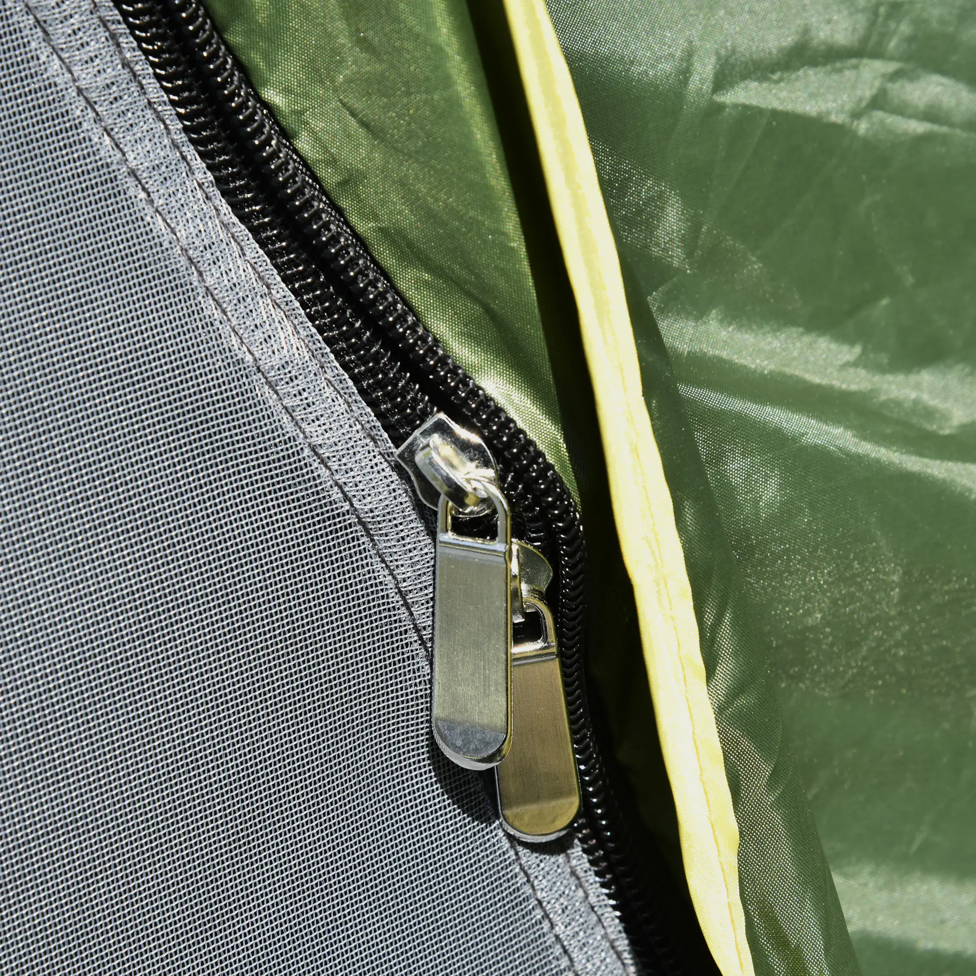 3 Person Camping Tent, 1000mm Waterproof, Dark Green - Image 10