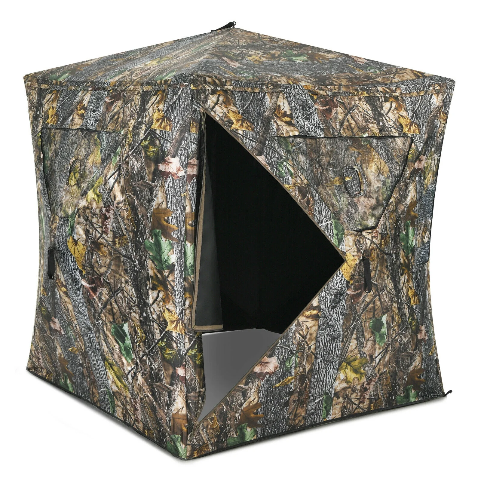 3 Person Pop-Up Ground Tent, Camouflage - Image 5