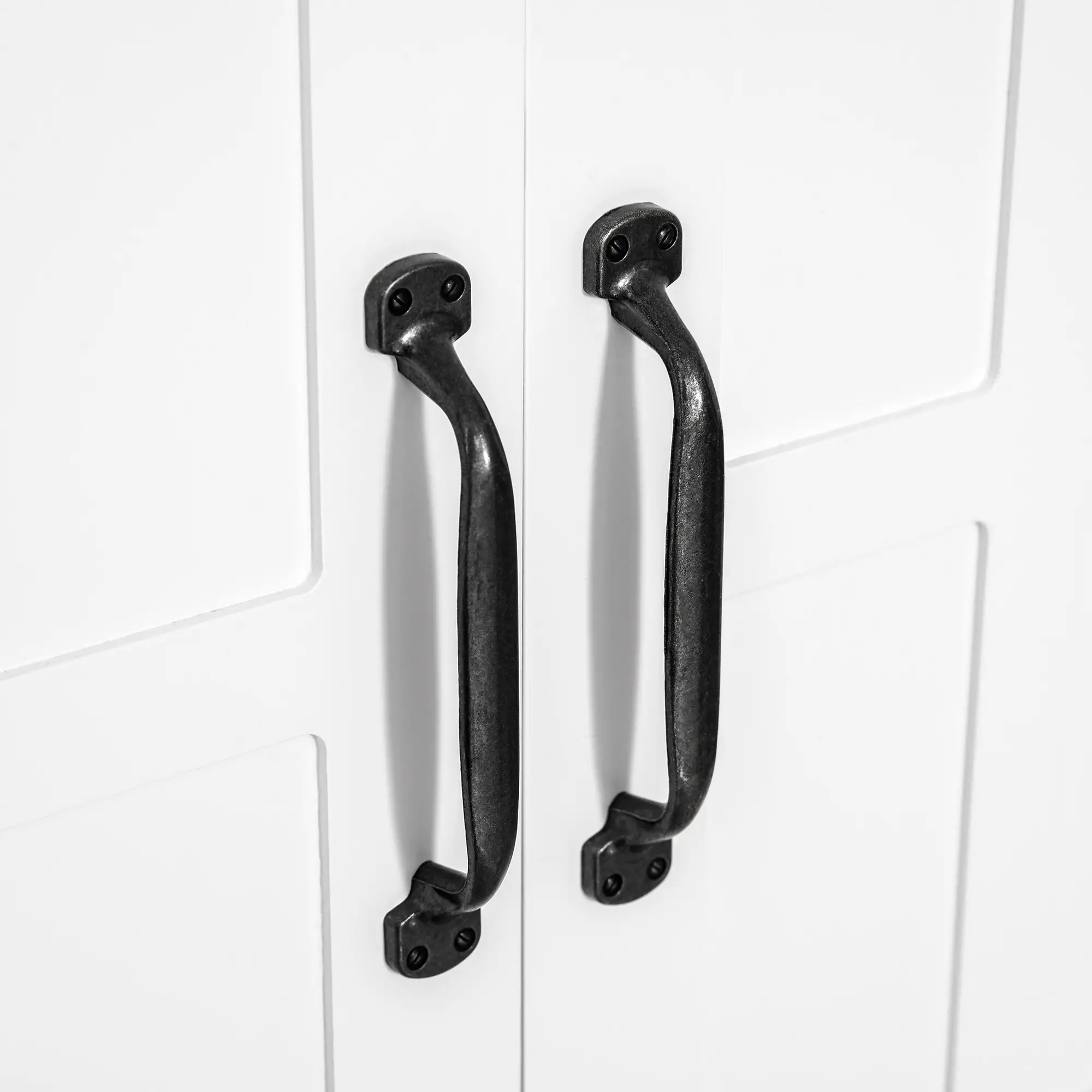 3-Piece Bathroom Furniture Set, Storage Cabinet with Drawers, Shelves, White - Image 9