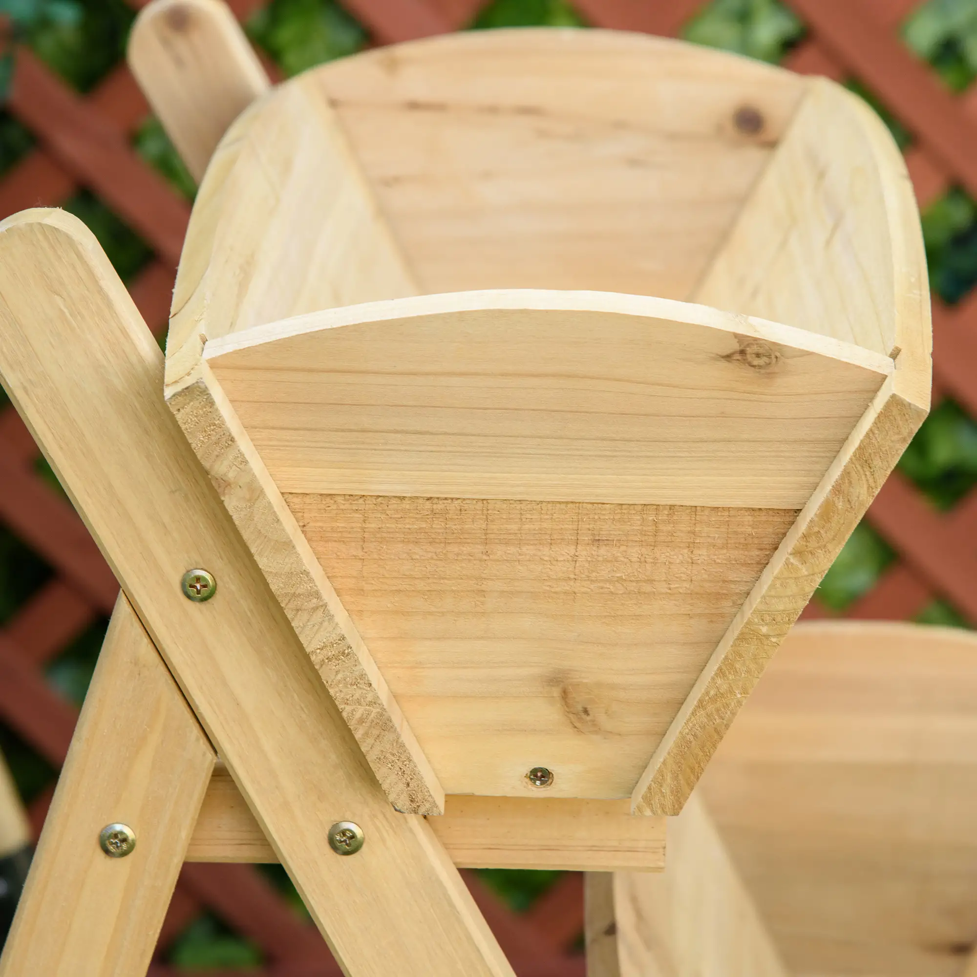 3 Tier Raised Garden Bed, Wooden Elevated Planter Box Kit - Image 9