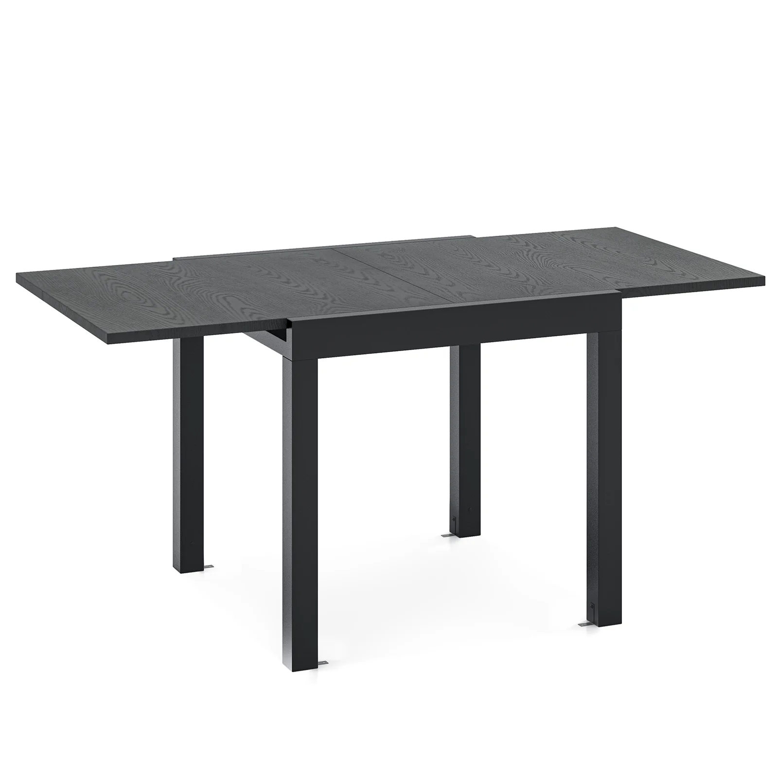 31.5-63 Inch Adjustable Patio Dining Table, For 4-6 Person, Gray - Image 4