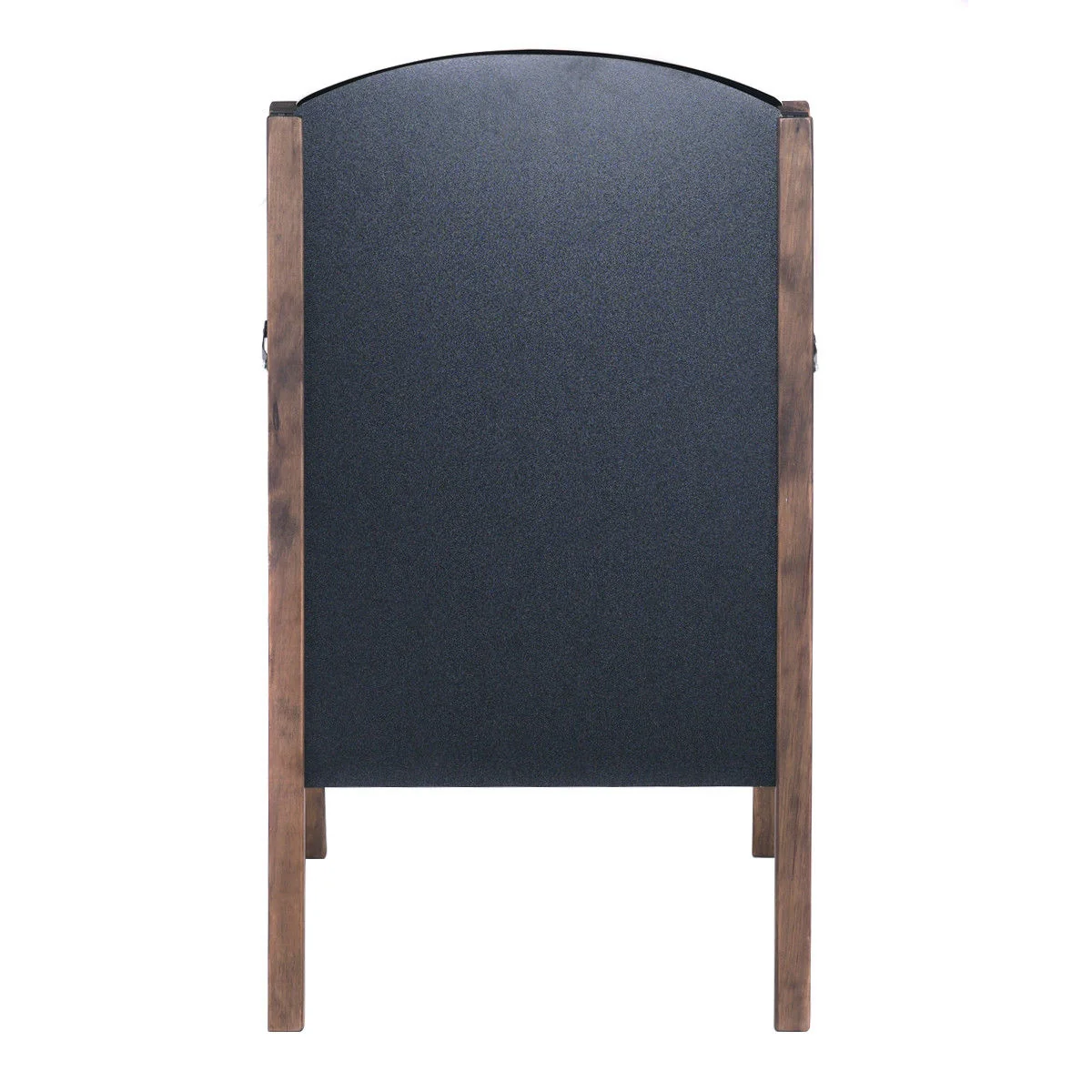 31.5 Inch Wood A-Frame Sidewalk Chalkboard, Black - Image 7