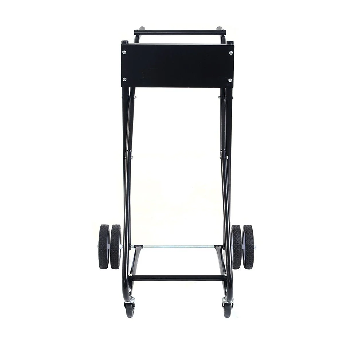 315 LBS Outboard Boat Motor Stand Carrier Cart Dolly Storage Pro Heavy Duty, Black - Image 3
