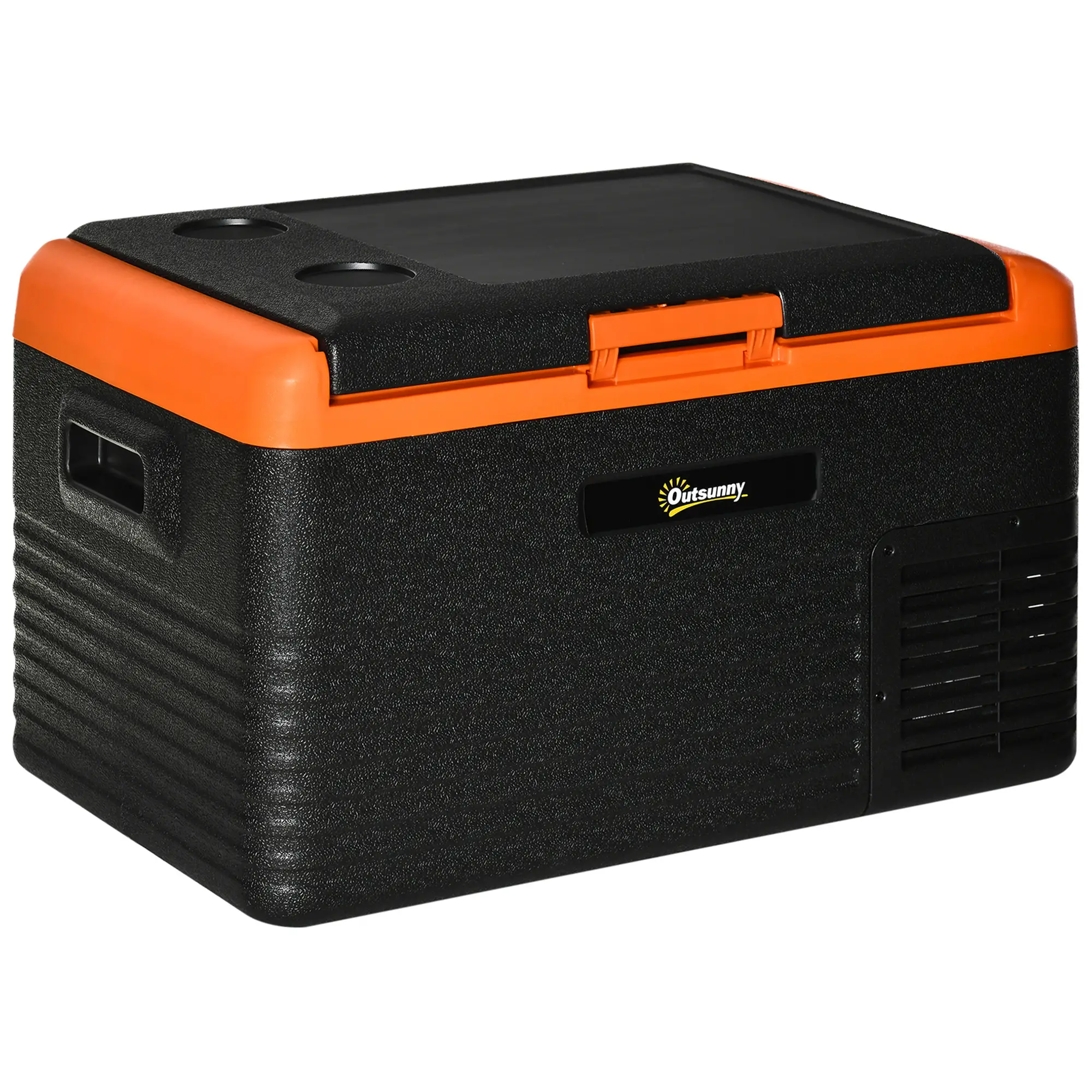 32 Quart Car Fridge, Portable Freezer, Electric Cooler Box, 12/24V DC, 100-240V AC