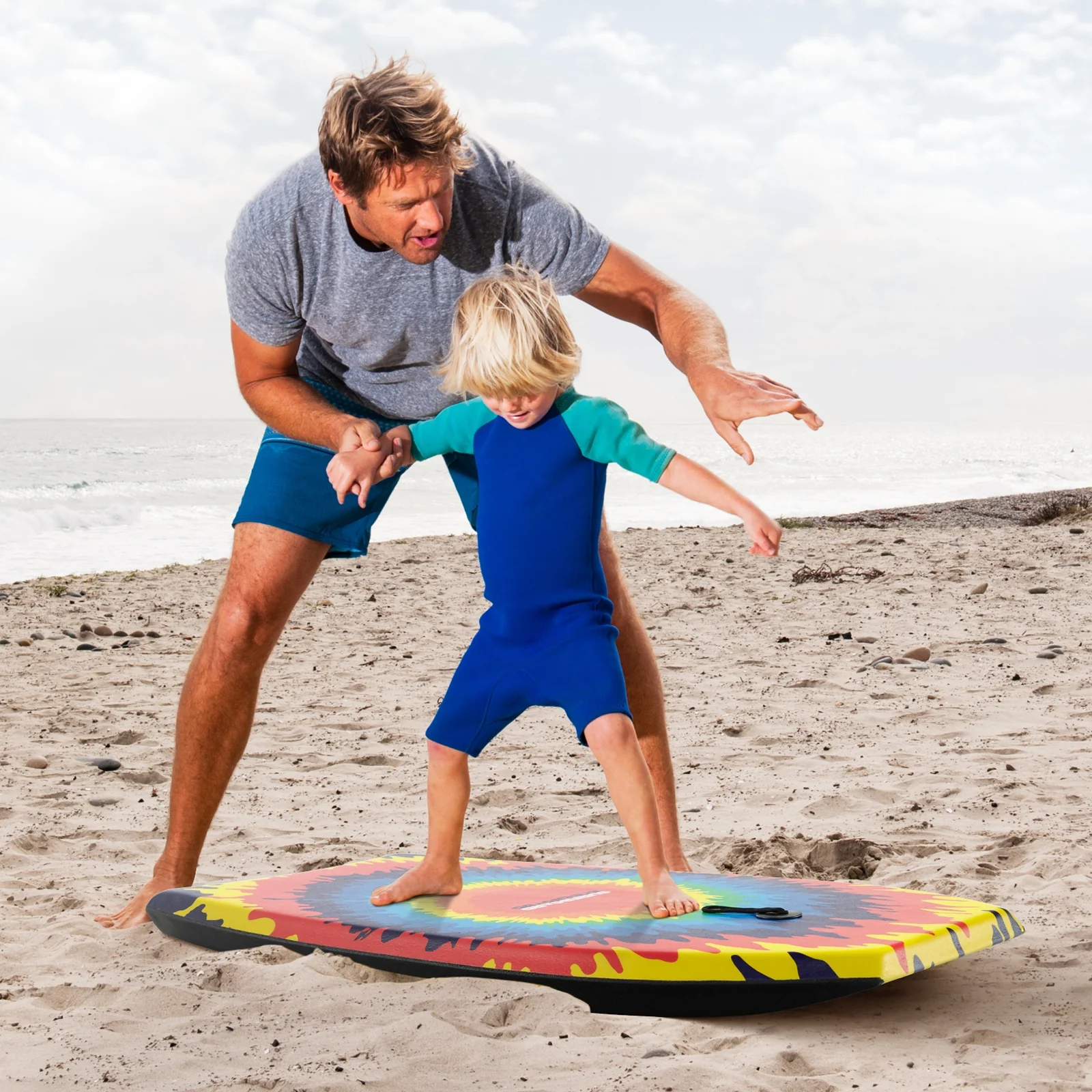 33/37/41 Inch Lightweight Body Board, EPS Core, Multicolor - Image 7