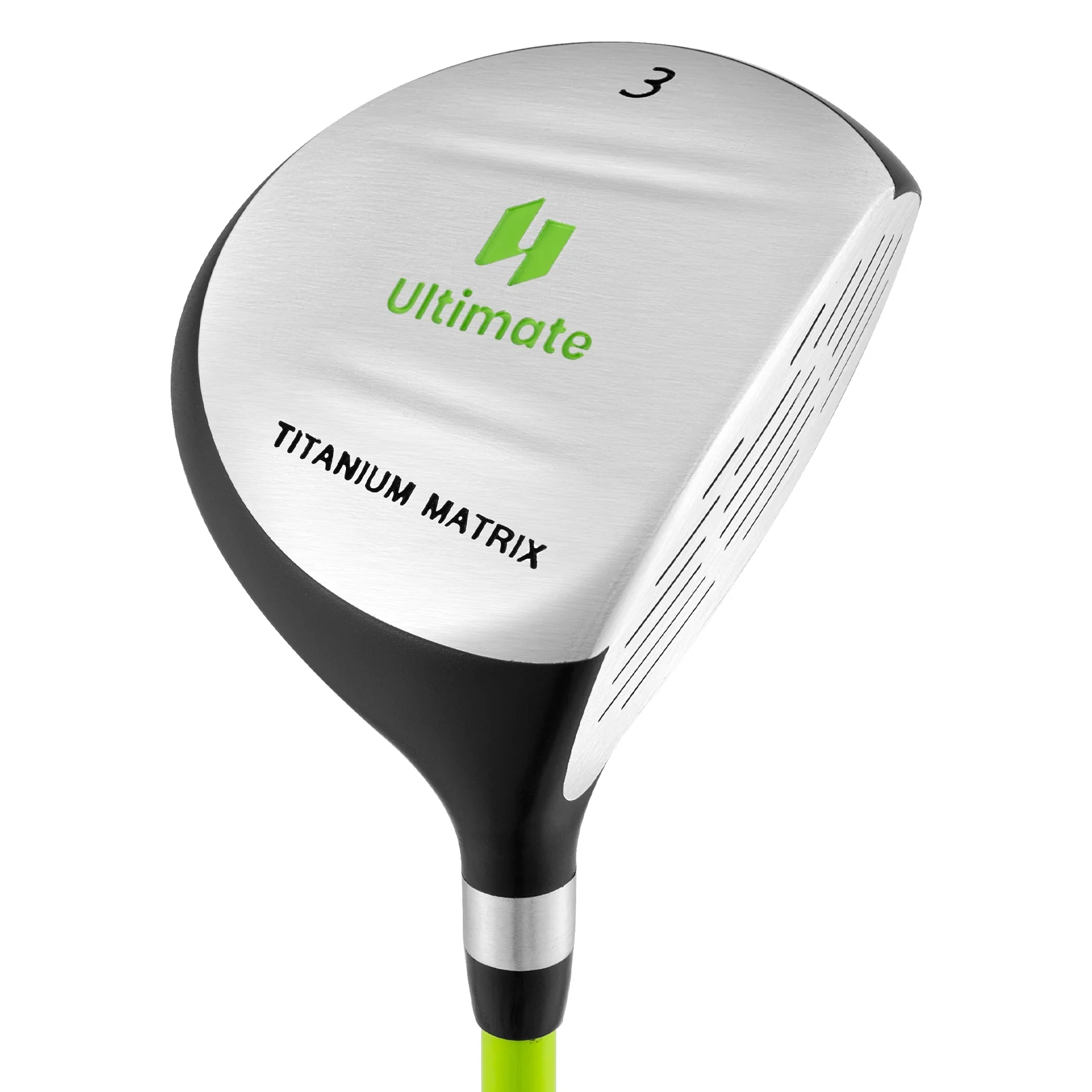 34 Inch 165CC Junior Fairway Wood Golf Club, Green - Image 4