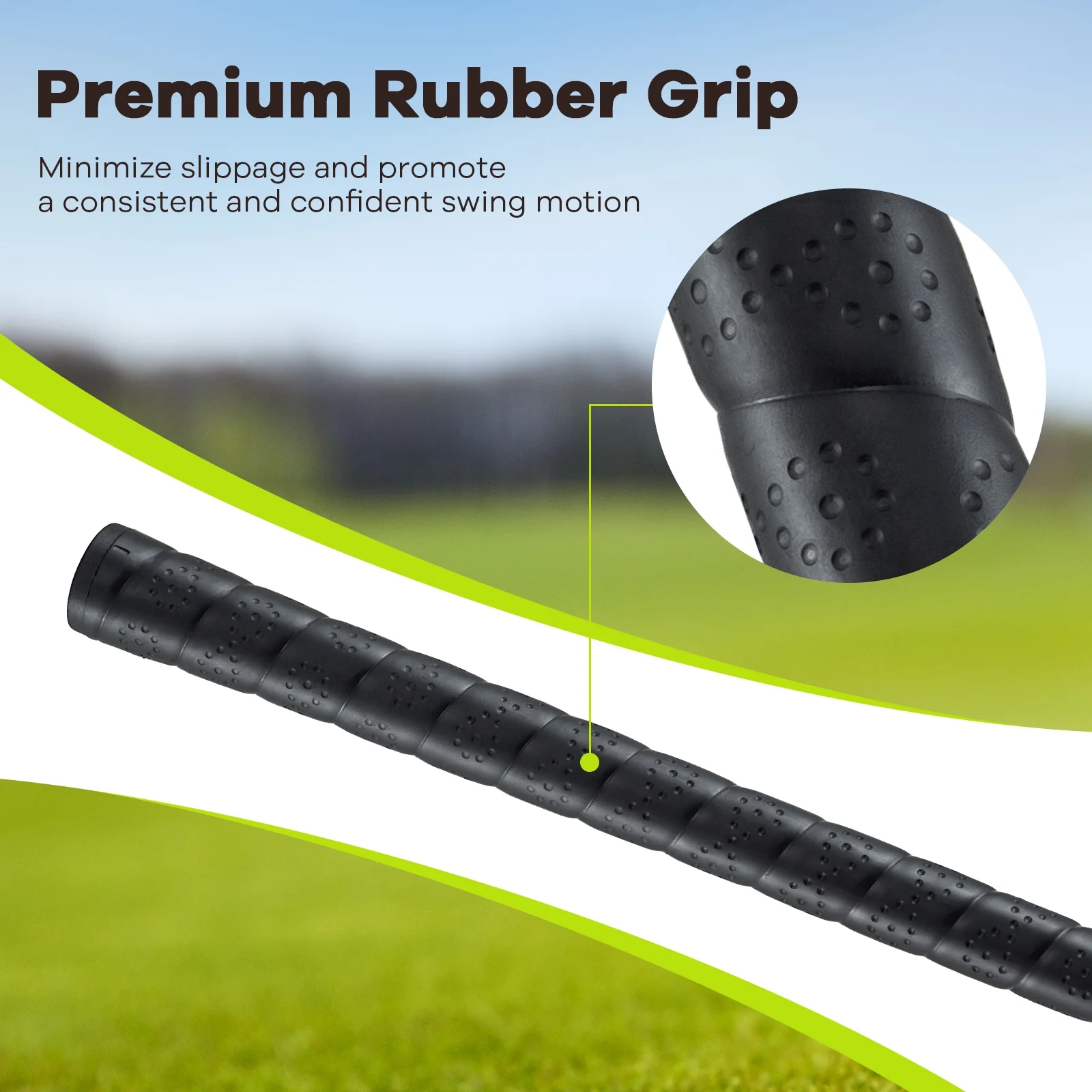 34 Inch 165CC Junior Fairway Wood Golf Club, Green - Image 9