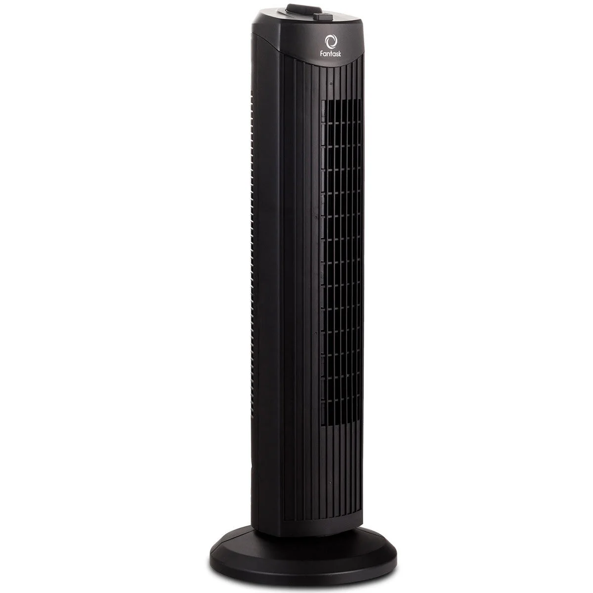 35W 28 Inch Bladeless Oscillating Tower Fan, Black - Image 4