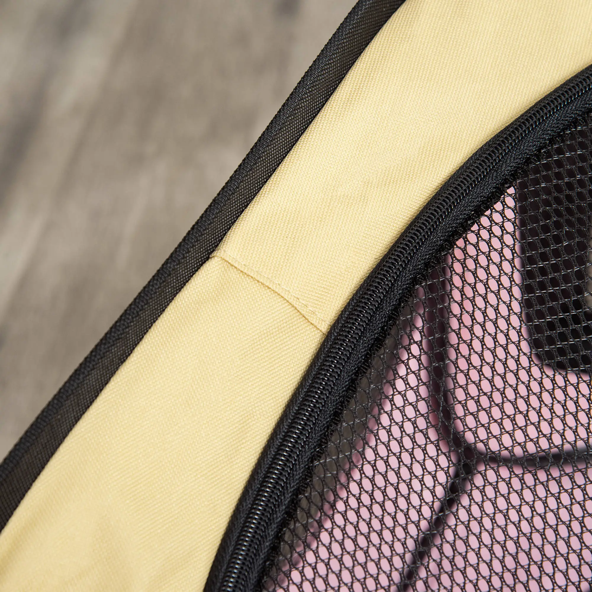 36-Inch Large Pet Playpen, Portable Dog Cat Cage, Carry Bag, Pink - Image 10