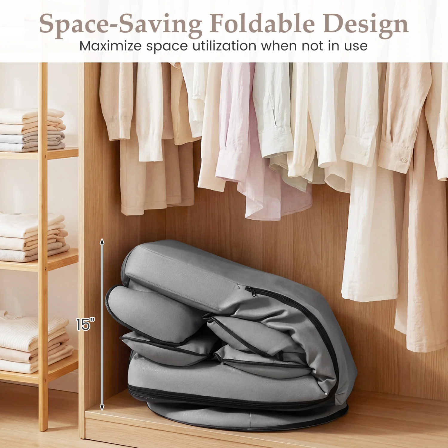 360° Swivel Floor Gaming Chair - Image 8