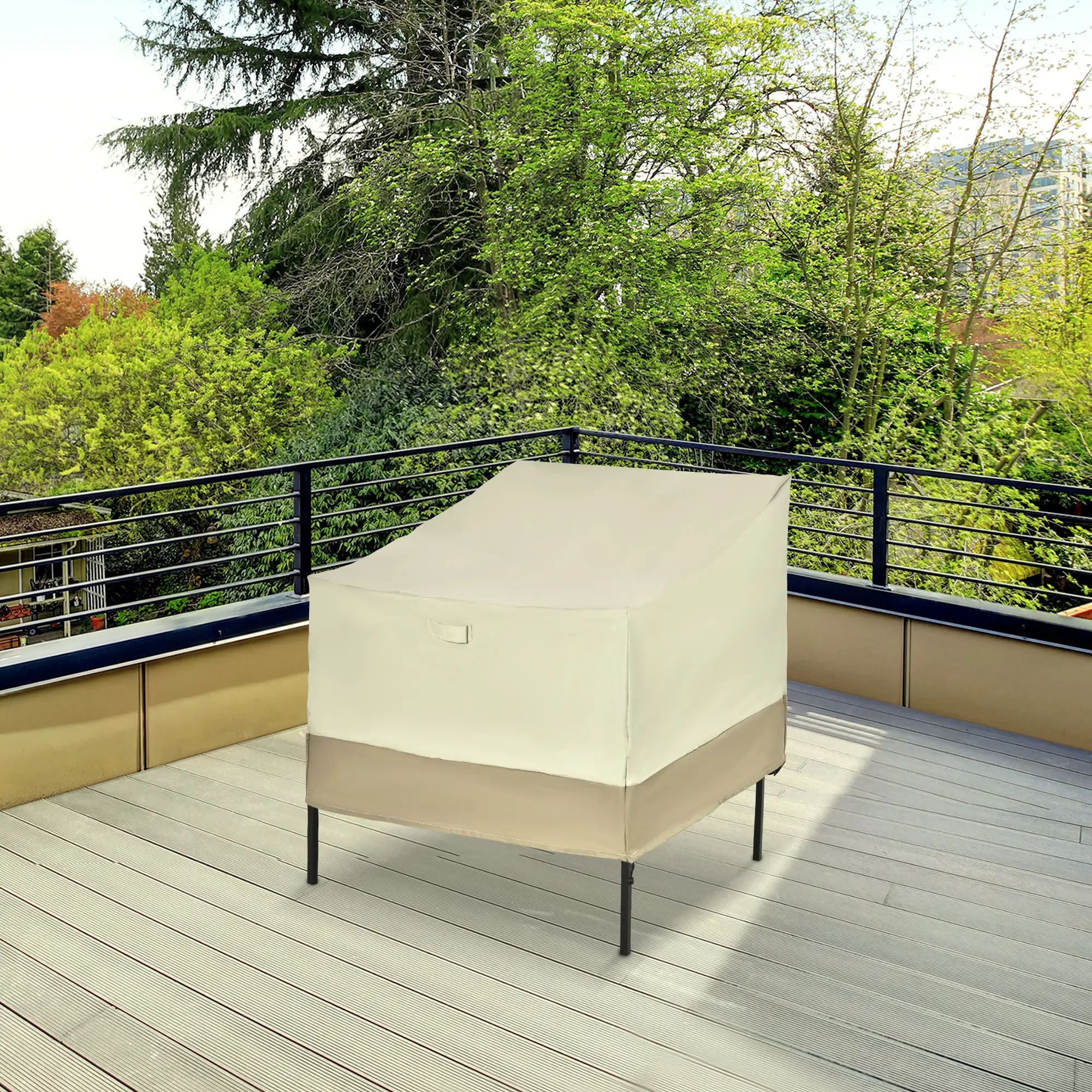 38.2-Inch Waterproof Chair Cover, Outdoor Patio Furniture Protector - Image 2