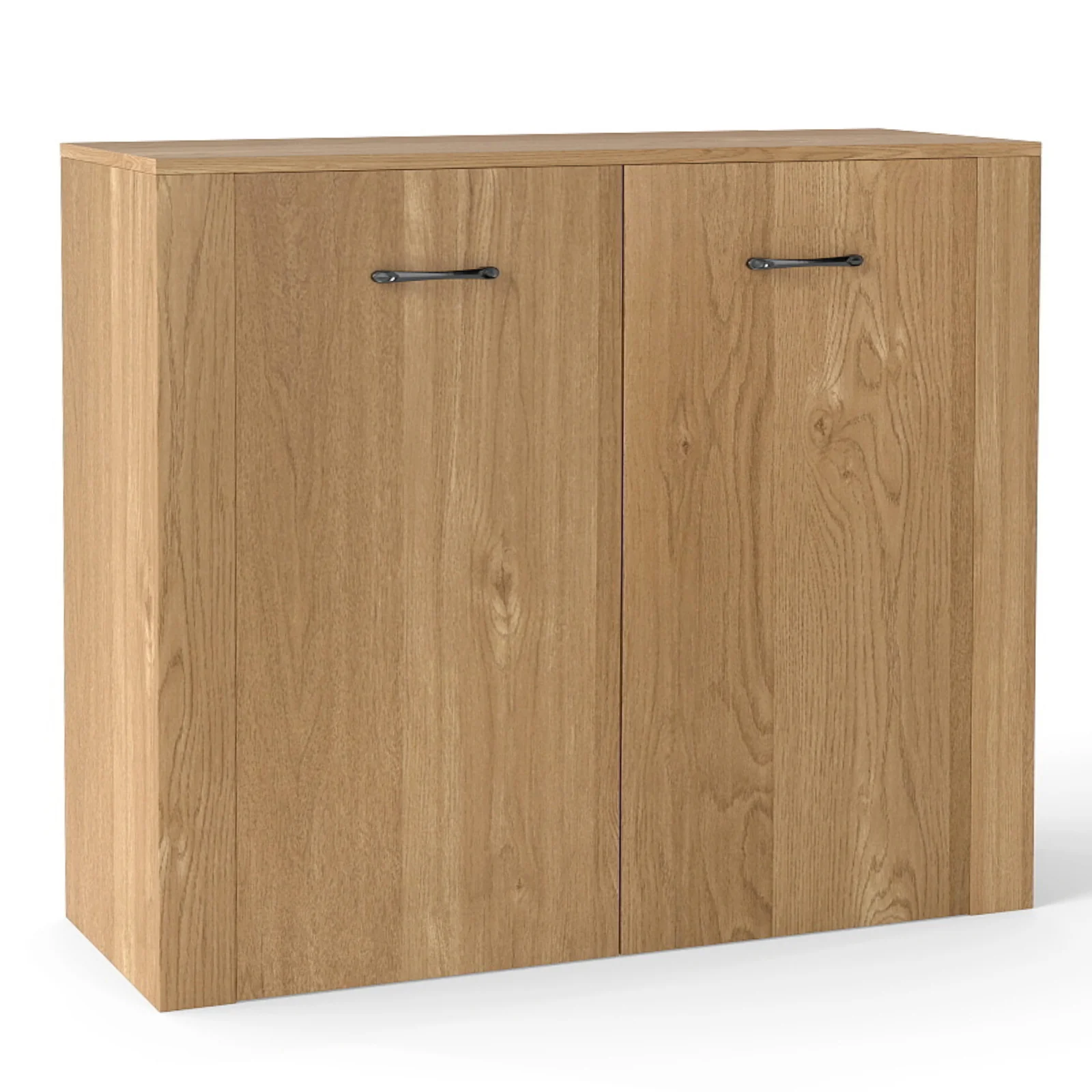 38" Modern Sideboard Cabinet With Storage, Natural - Image 4