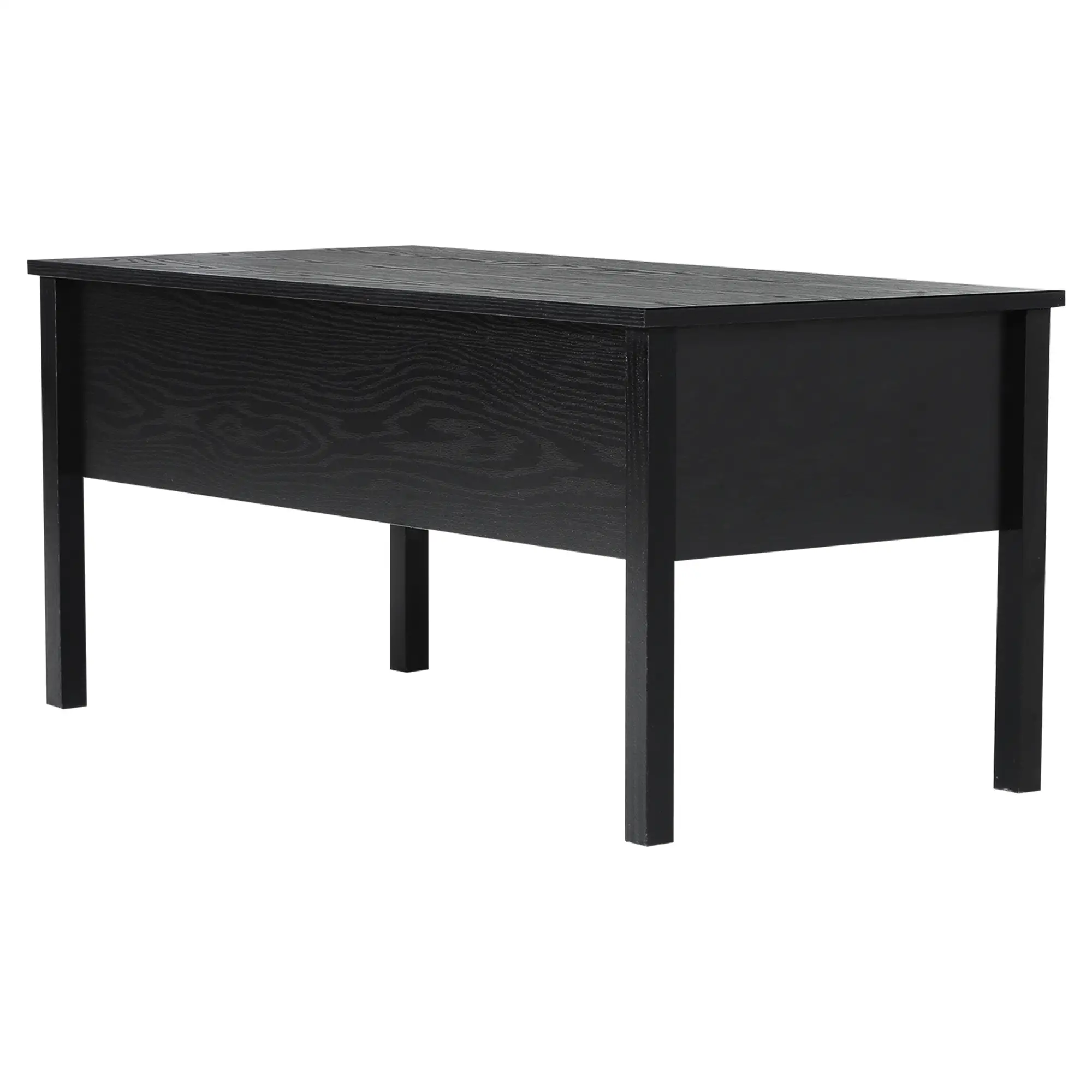 39" Lift Top Coffee Table, Hidden Storage, Living Room, Black - Image 11