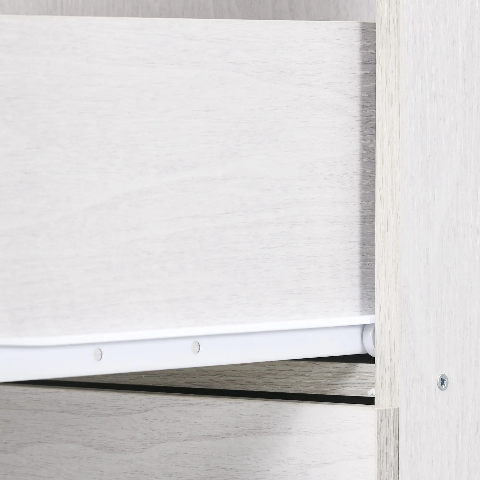 4 Drawer Vertical Filing Cabinet with Lock, Adjustable Hanging Bar, White - Image 10