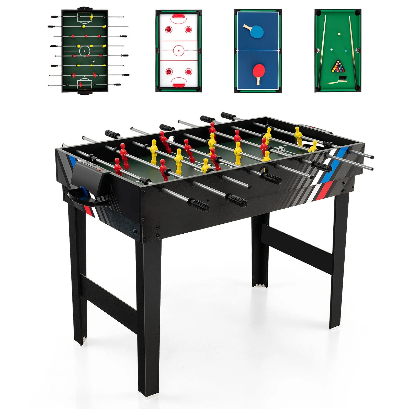 4-In-1 Multi Game Table With Pool Billiards - Image 5