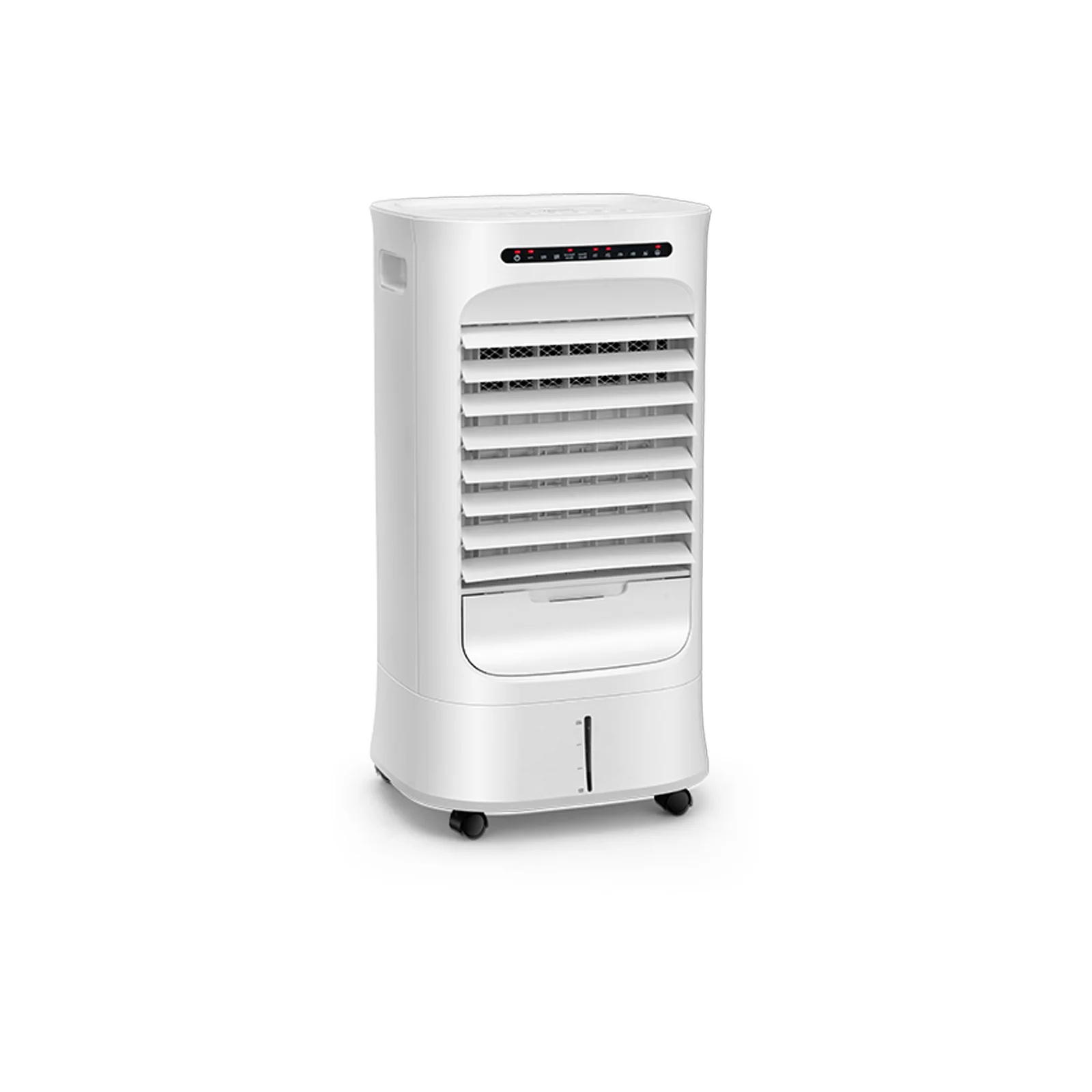 4-In-1 Portable Evaporative Air Cooler, Timer, 3 Modes, White