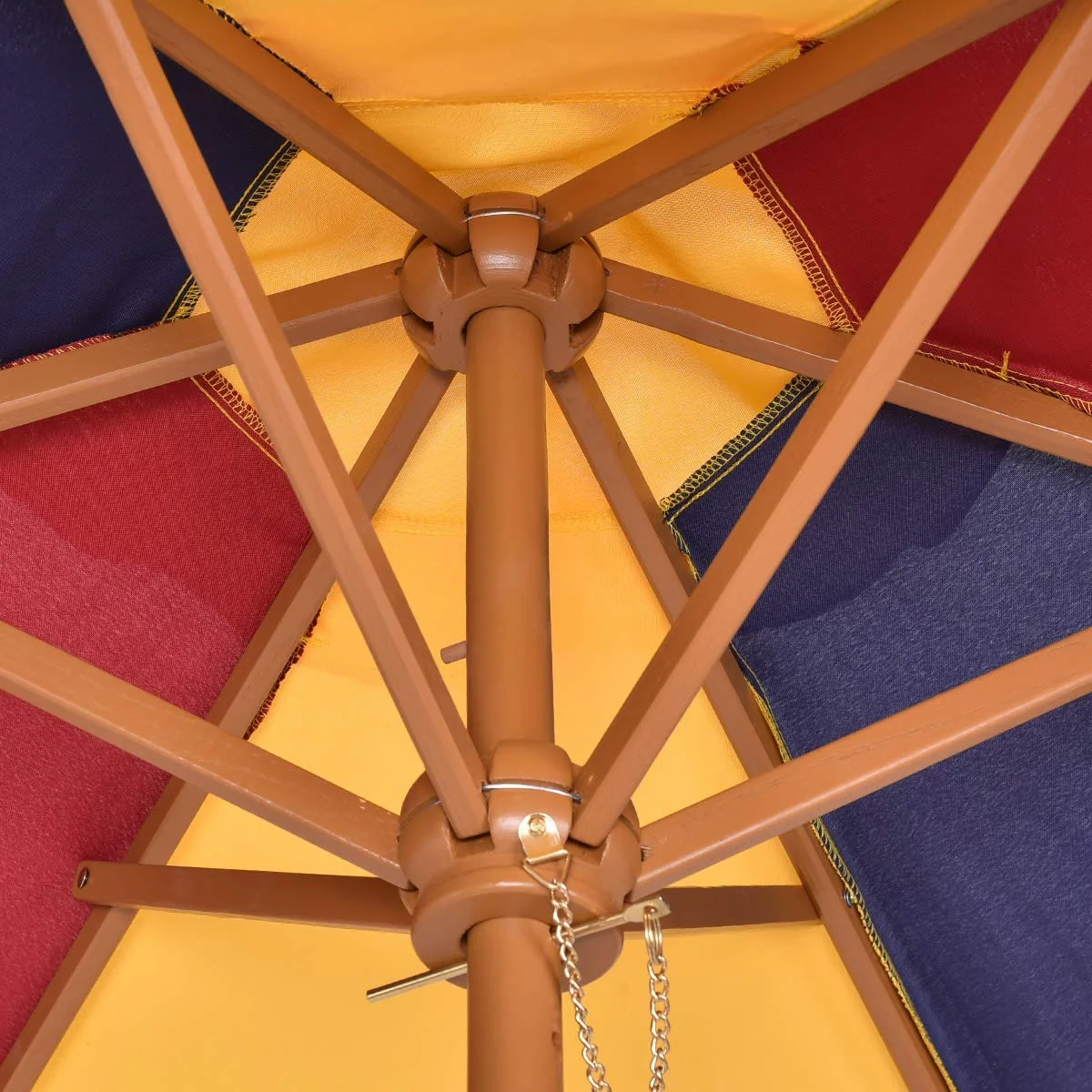 4 Seat Kids Picnic Folding Garden Umbrella Table - Image 9
