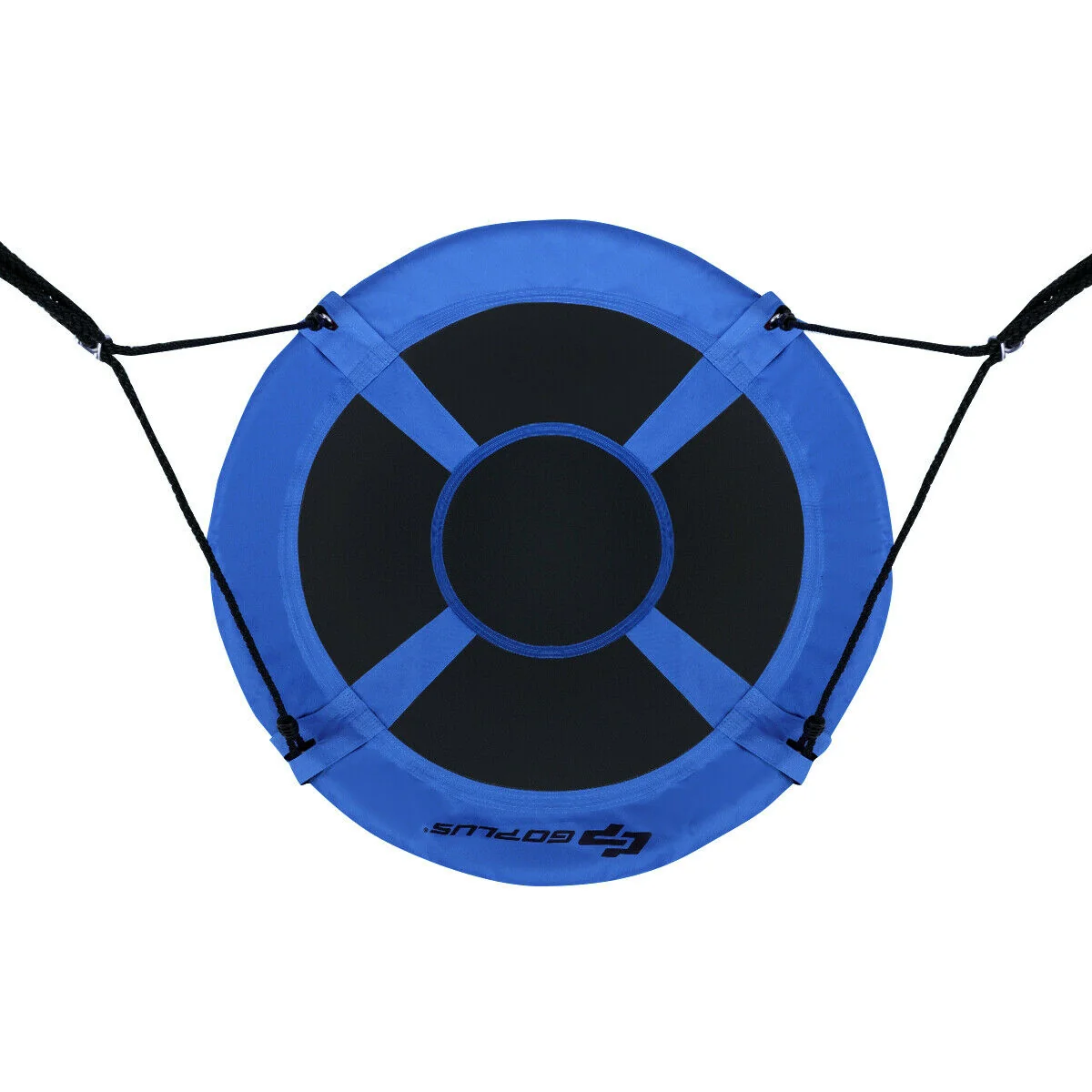 40 Inch Flying Saucer Tree Swing, Indoor Outdoor Play Set, Blue - Image 6