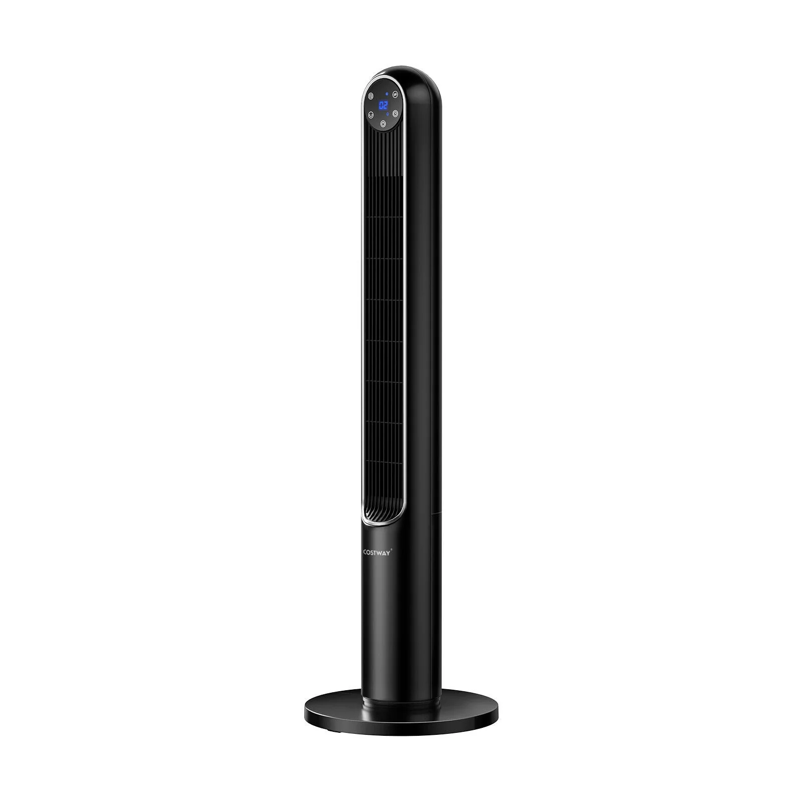 42 Inch 80 Degree Tower Fan, Smart Display Panel, Remote Control, Black - Image 5
