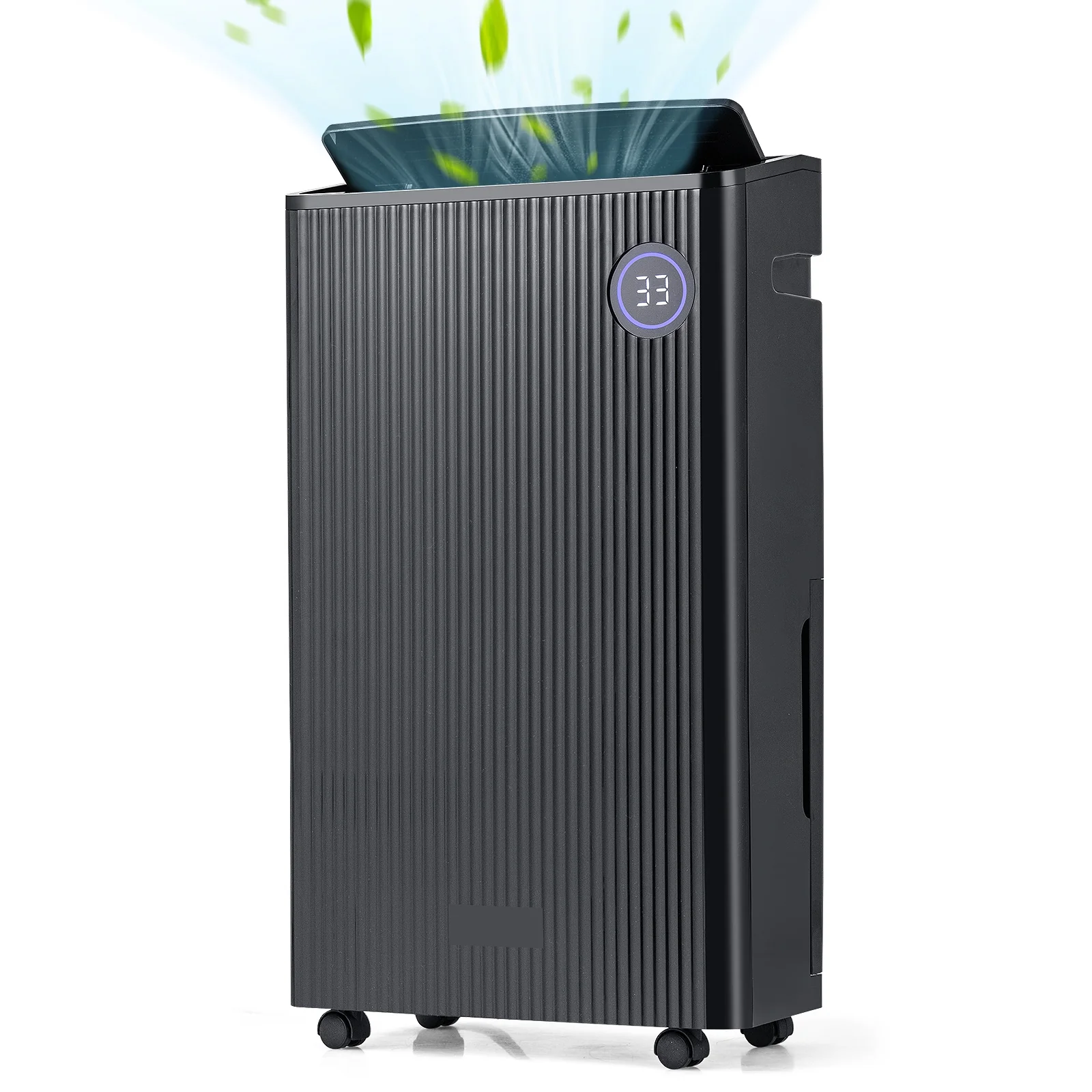 4500 Sq. Ft 57 Pint Quiet Dehumidifier, Basement, 4 Modes, Black - Image 4