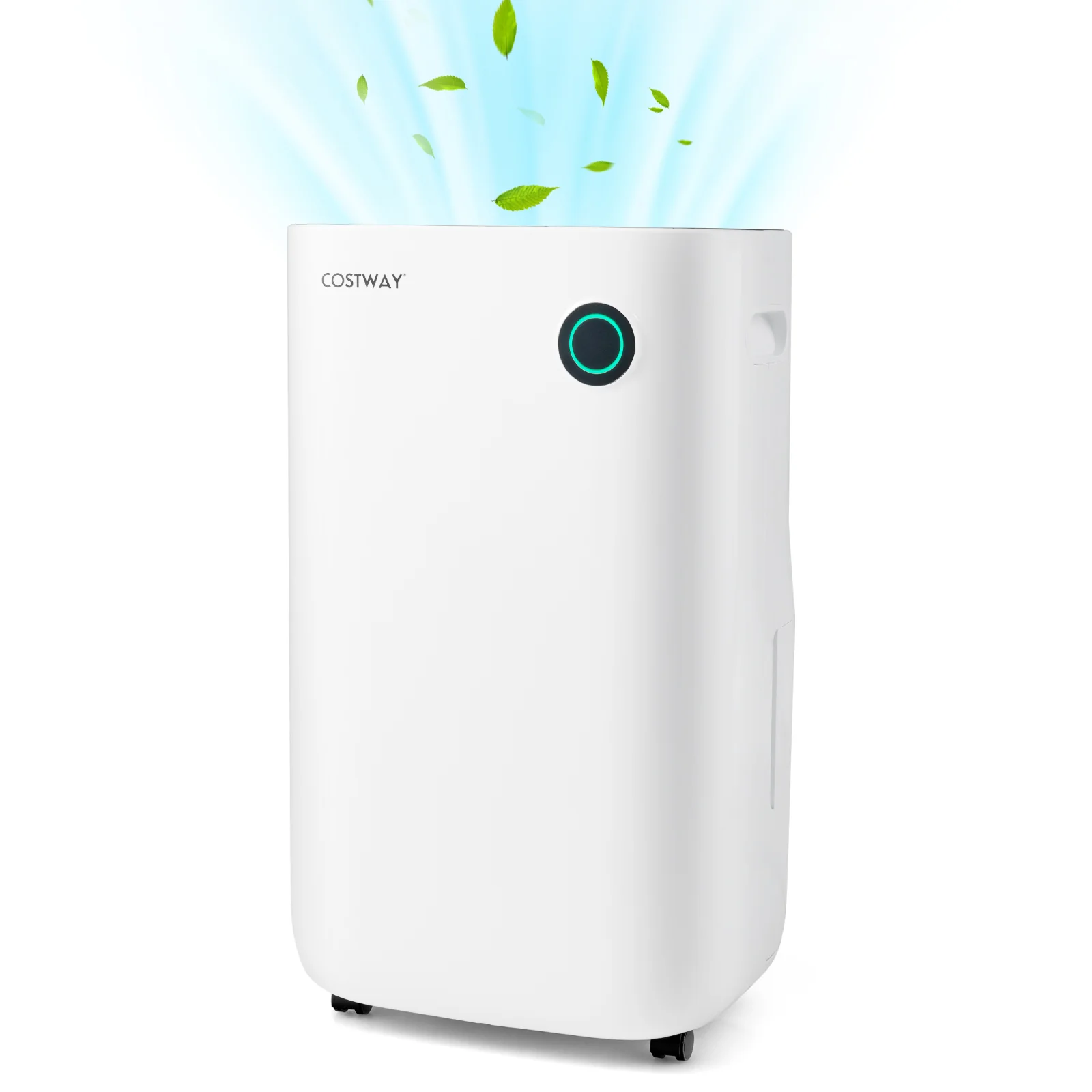 4500 Sq. Ft Dehumidifier, 5 Modes, 3-Color Light, White - Image 5