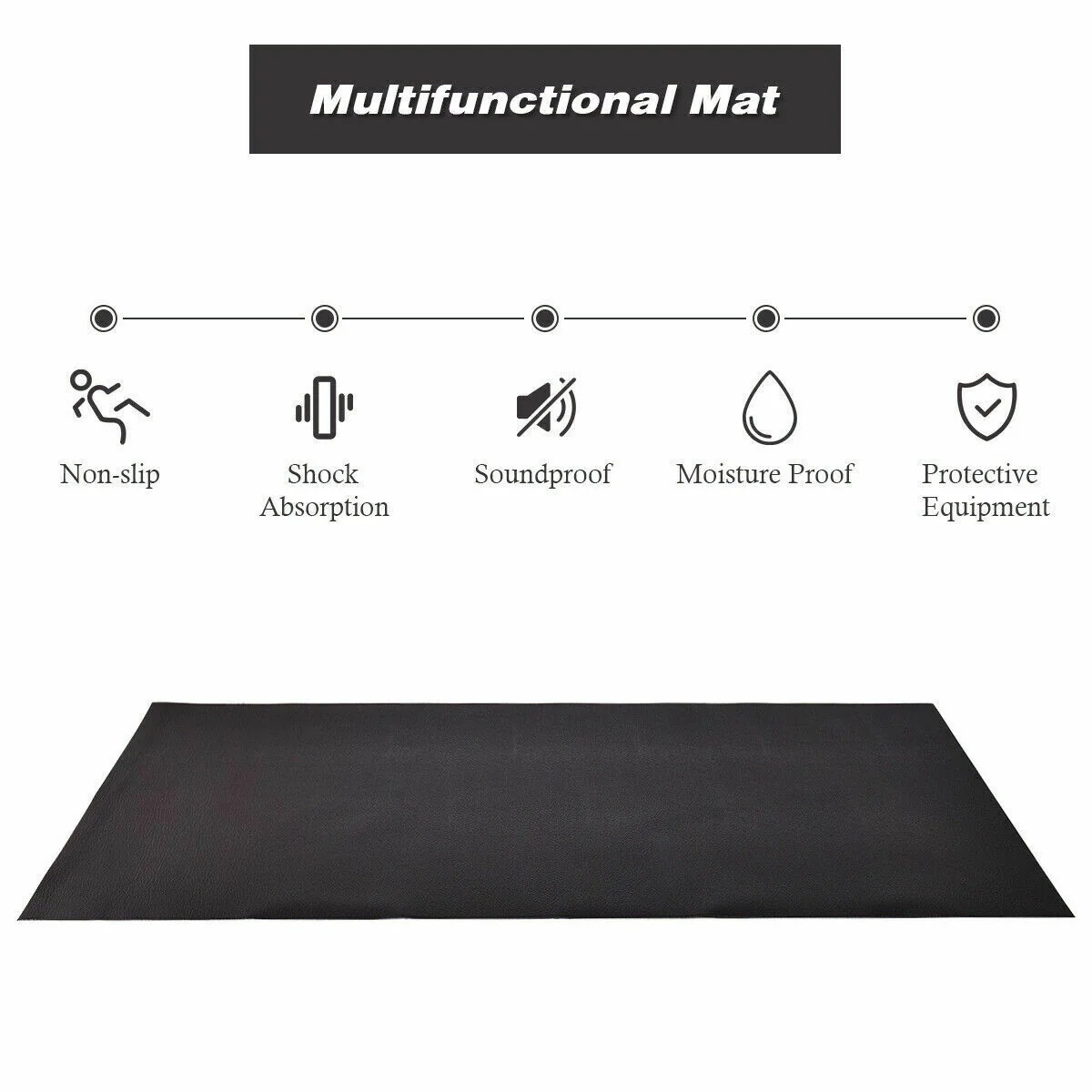 47/59/78 Inch Long Thicken Equipment Mat for Home and Gym Use-78 x 36 x 0.25 inches - Image 8
