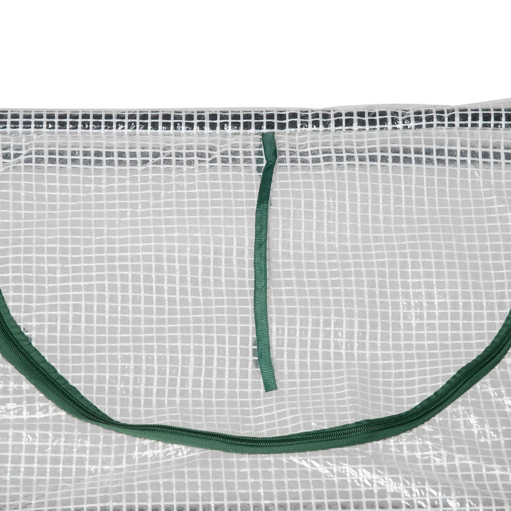 47" x 24" x 24" Mini Tunnel Greenhouse, Steel Frame, PE Cover, White - Image 10