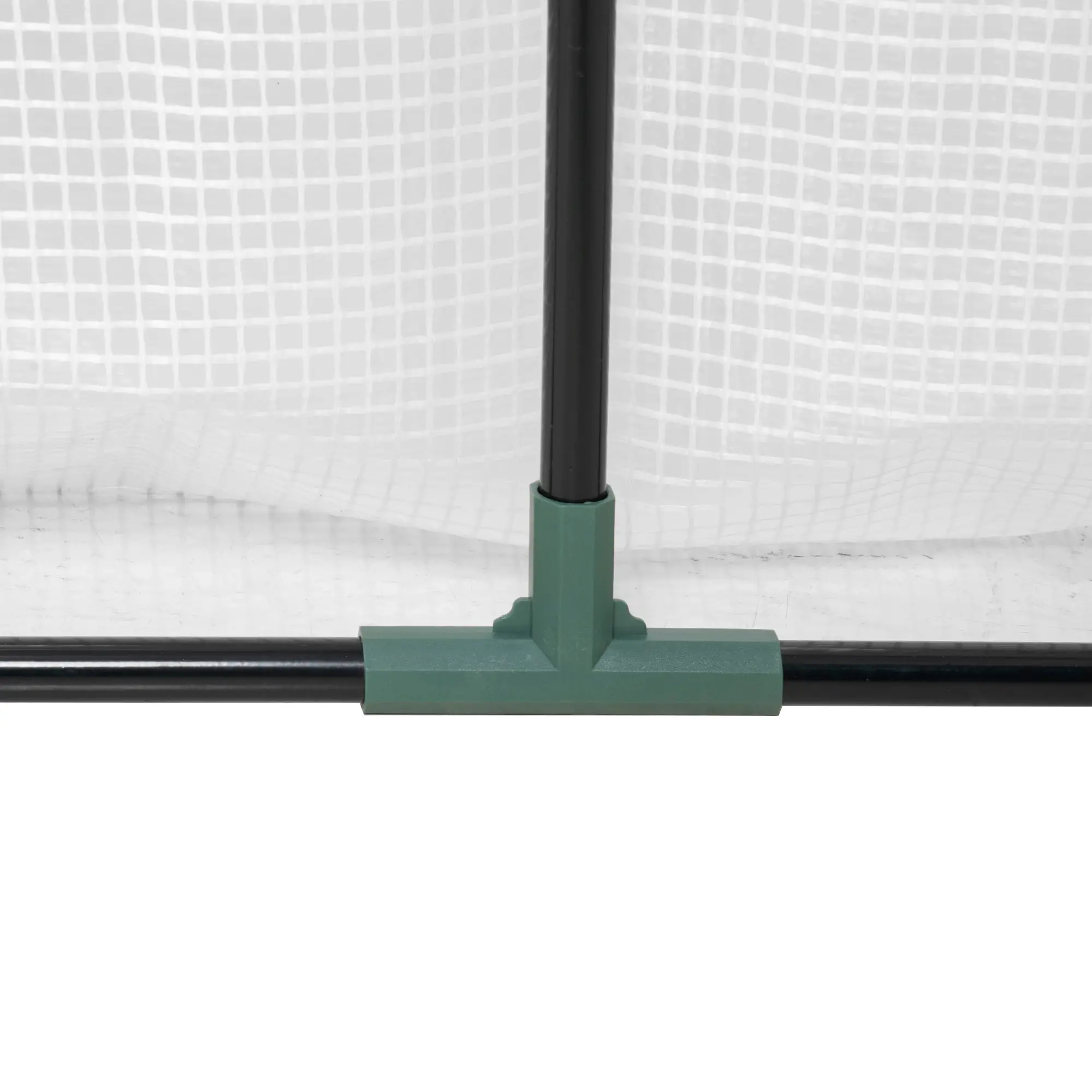 47" x 24" x 24" Mini Tunnel Greenhouse, Steel Frame, PE Cover, White - Image 12