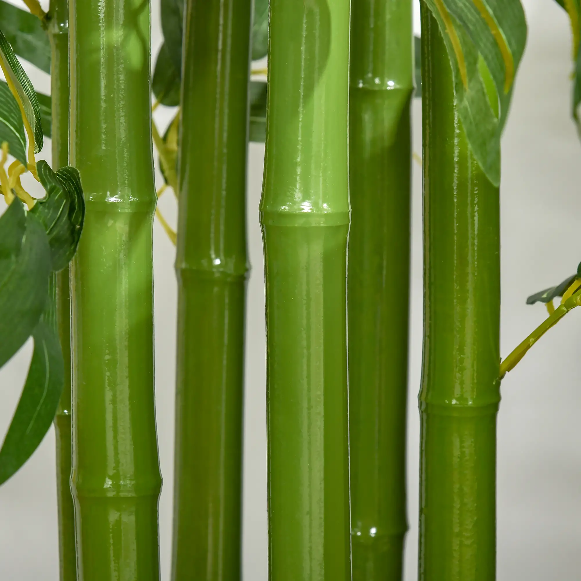 5.3ft Artificial Bamboo Tree with Pot, Indoor Decor for Home, Office - Image 10