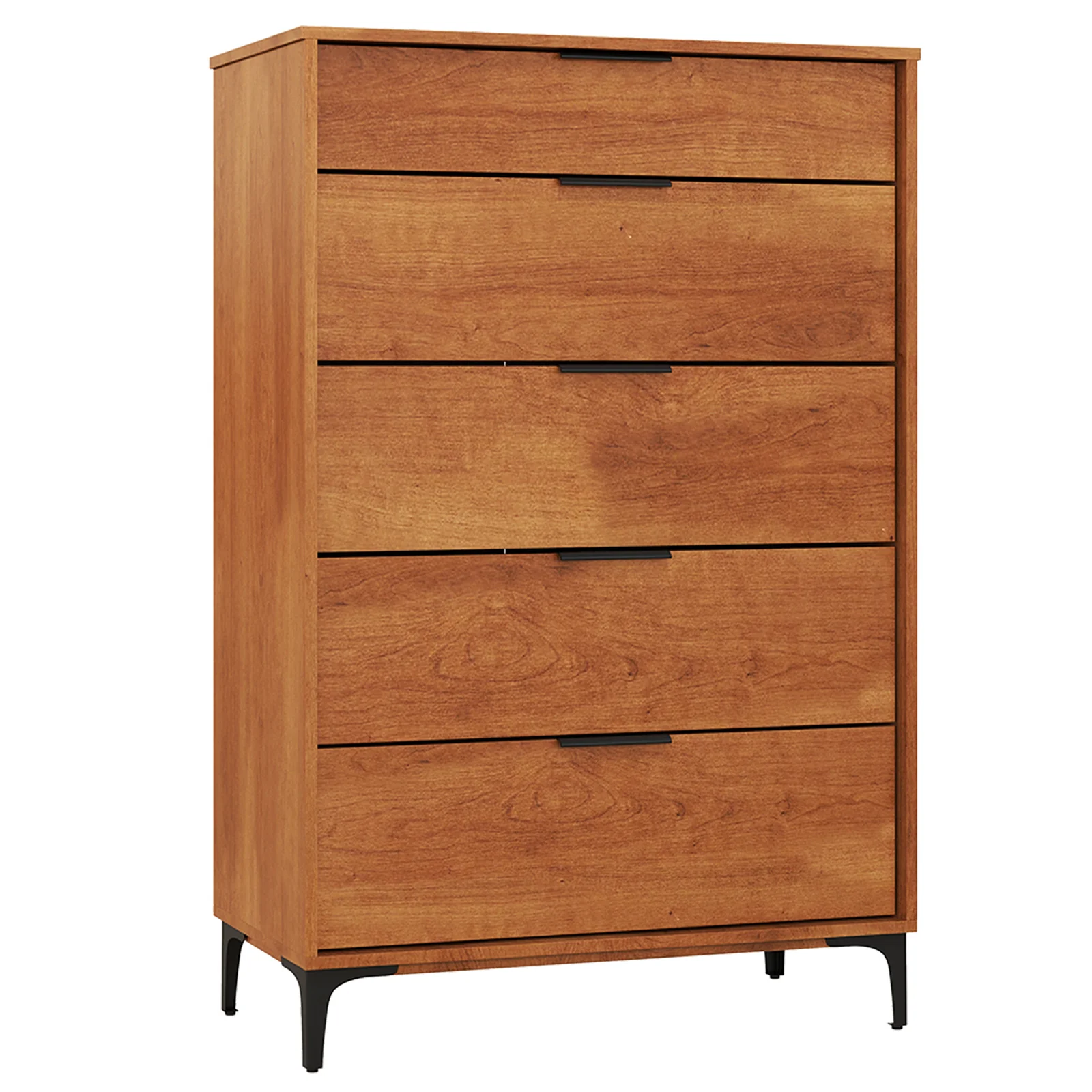 5-Drawer Dresser, Interlock System, Cherry - Image 5