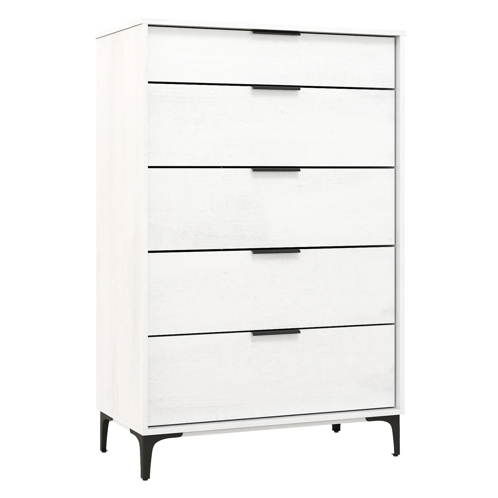 5-Drawer Dresser With Interlock System, White - Image 5
