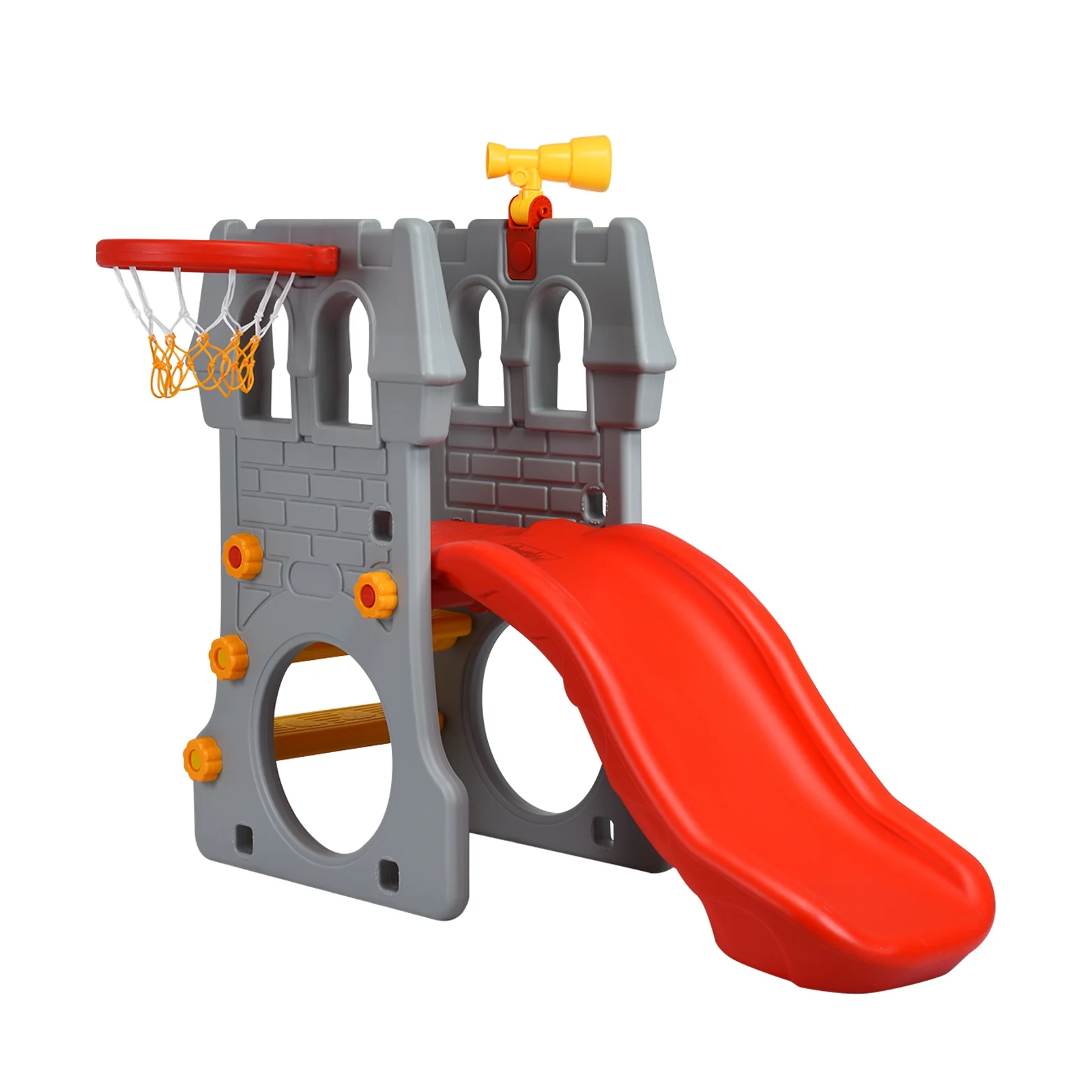 5 In 1 Toddler Climber Slide Playset, Multicolor