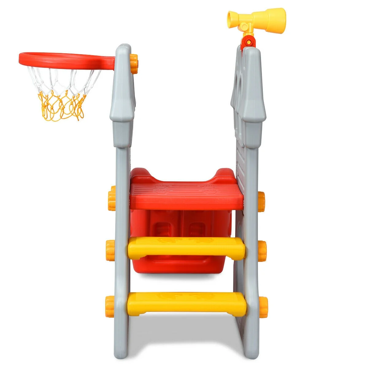 5 In 1 Toddler Climber Slide Playset, Multicolor - Image 8