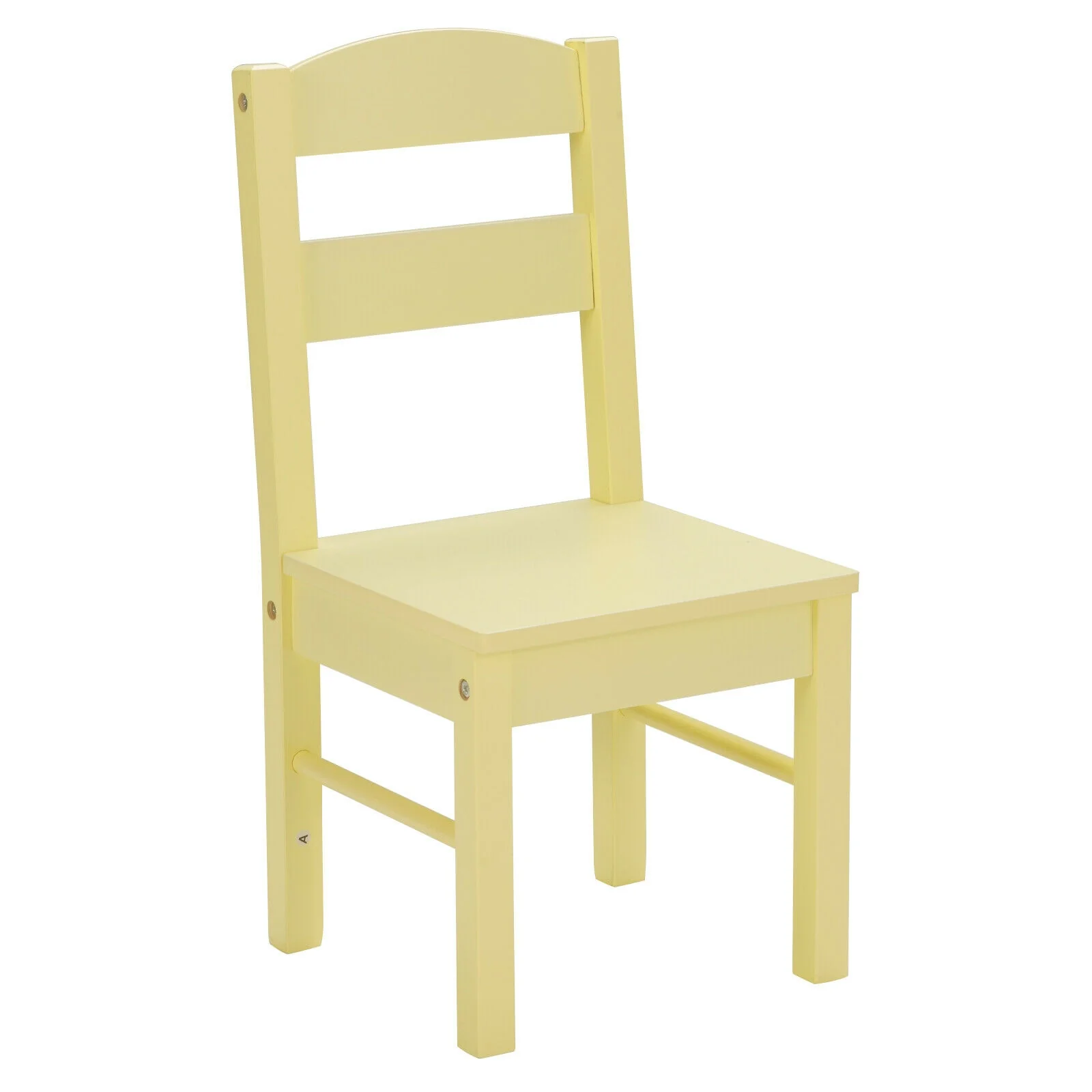 5 Pieces Kids Pine Wood Table Chair Set, Multicolor - Image 10
