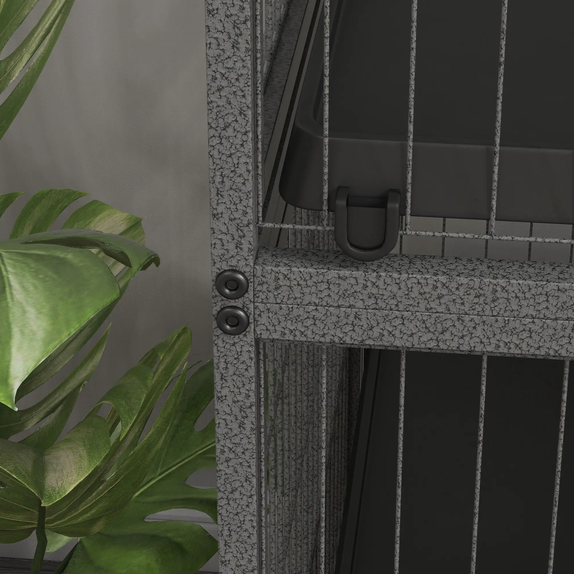 5-Tier Rolling Small Animal Cage, Guinea Pig, Ferret, Chinchilla, Rabbit - Image 9