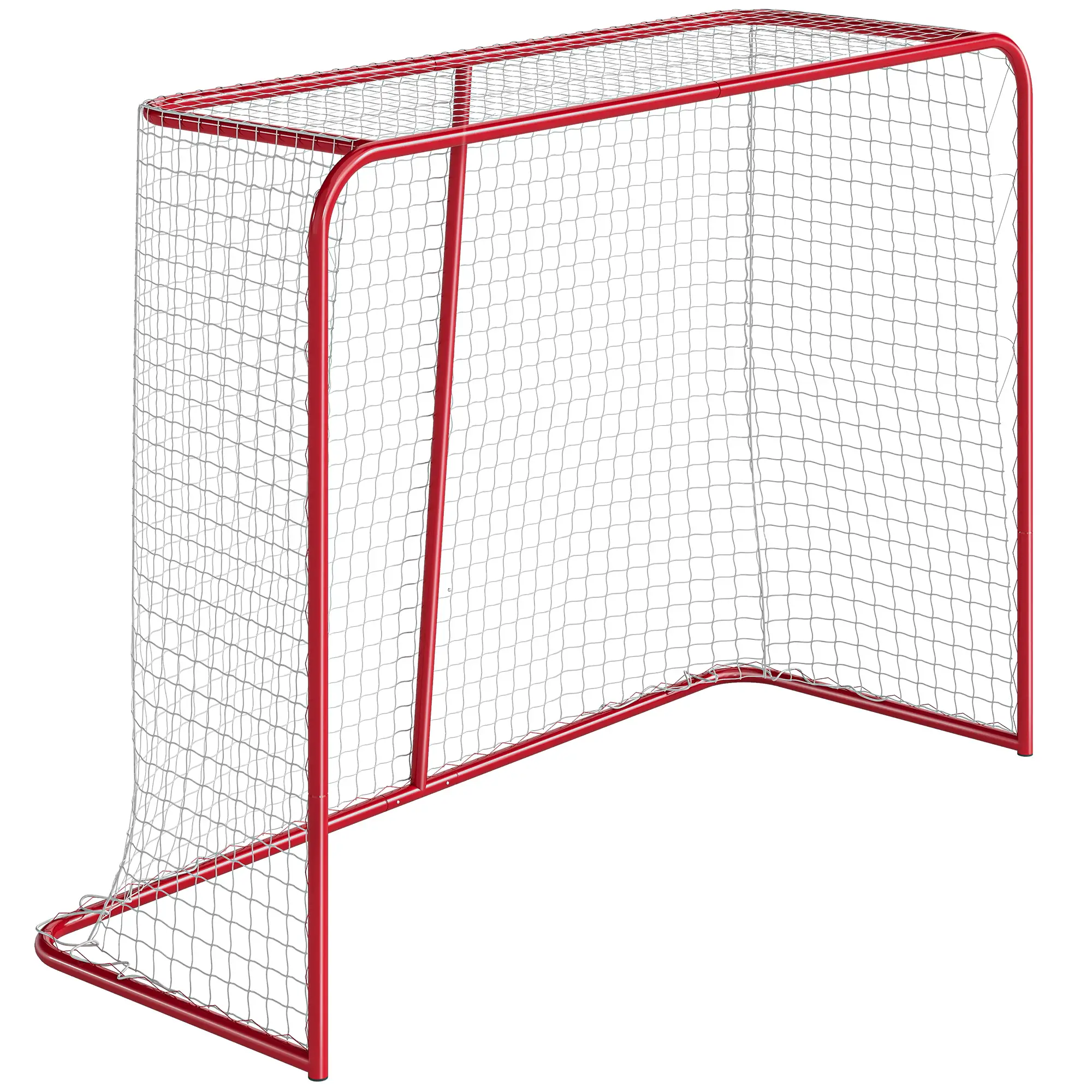 5' x 4' Mini Hockey Goal, Metal Frame, Lightweight Portable - Image 11