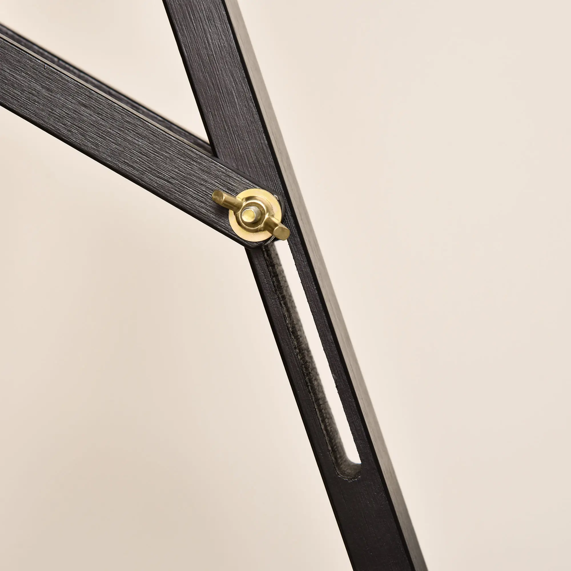 55" Pine Wood Painting Easel Stand, Adjustable Folding Art Easel, Black - Image 7