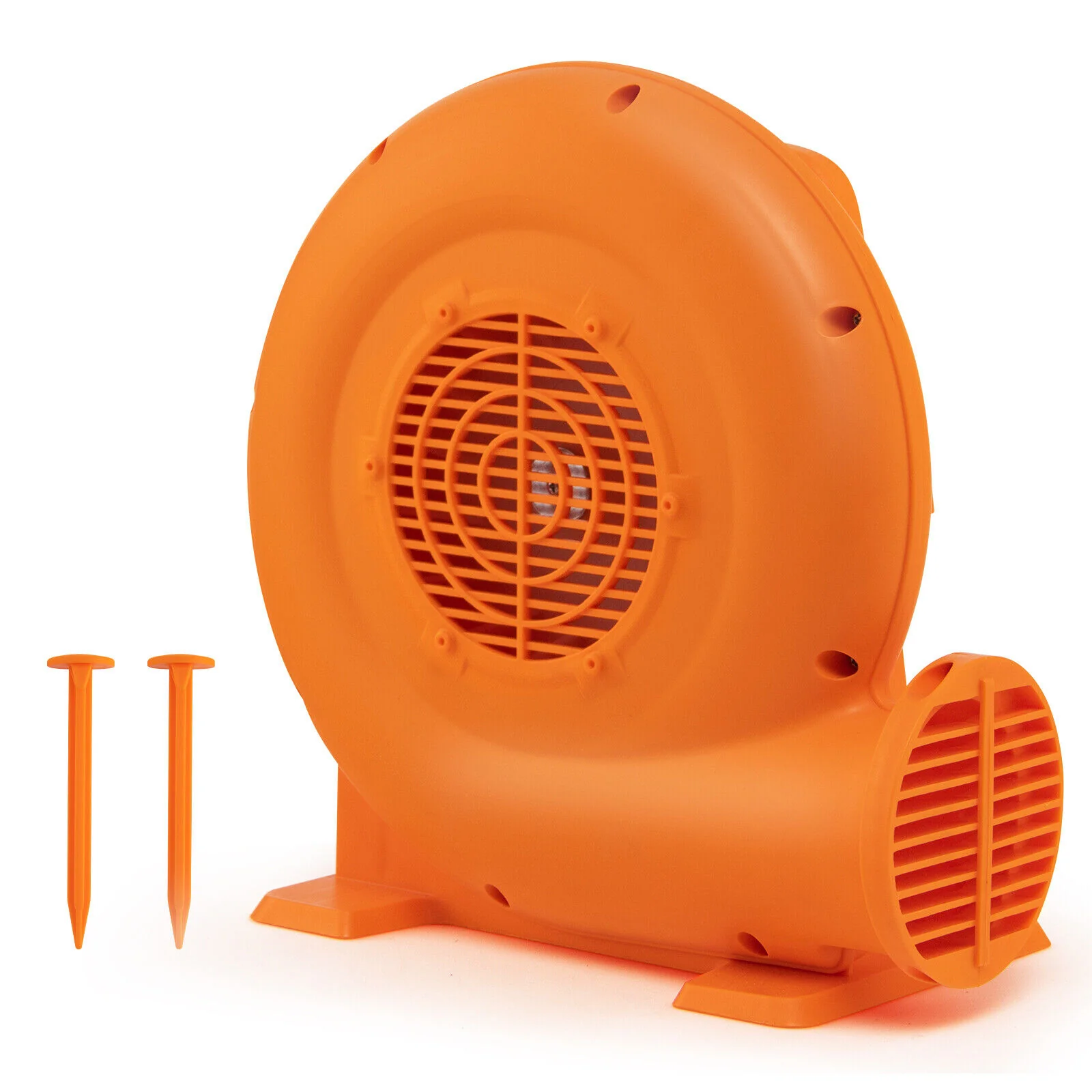 550W Air Blower For Inflatables, 25 Feet Wire, GFCI Plug, Orange - Image 3