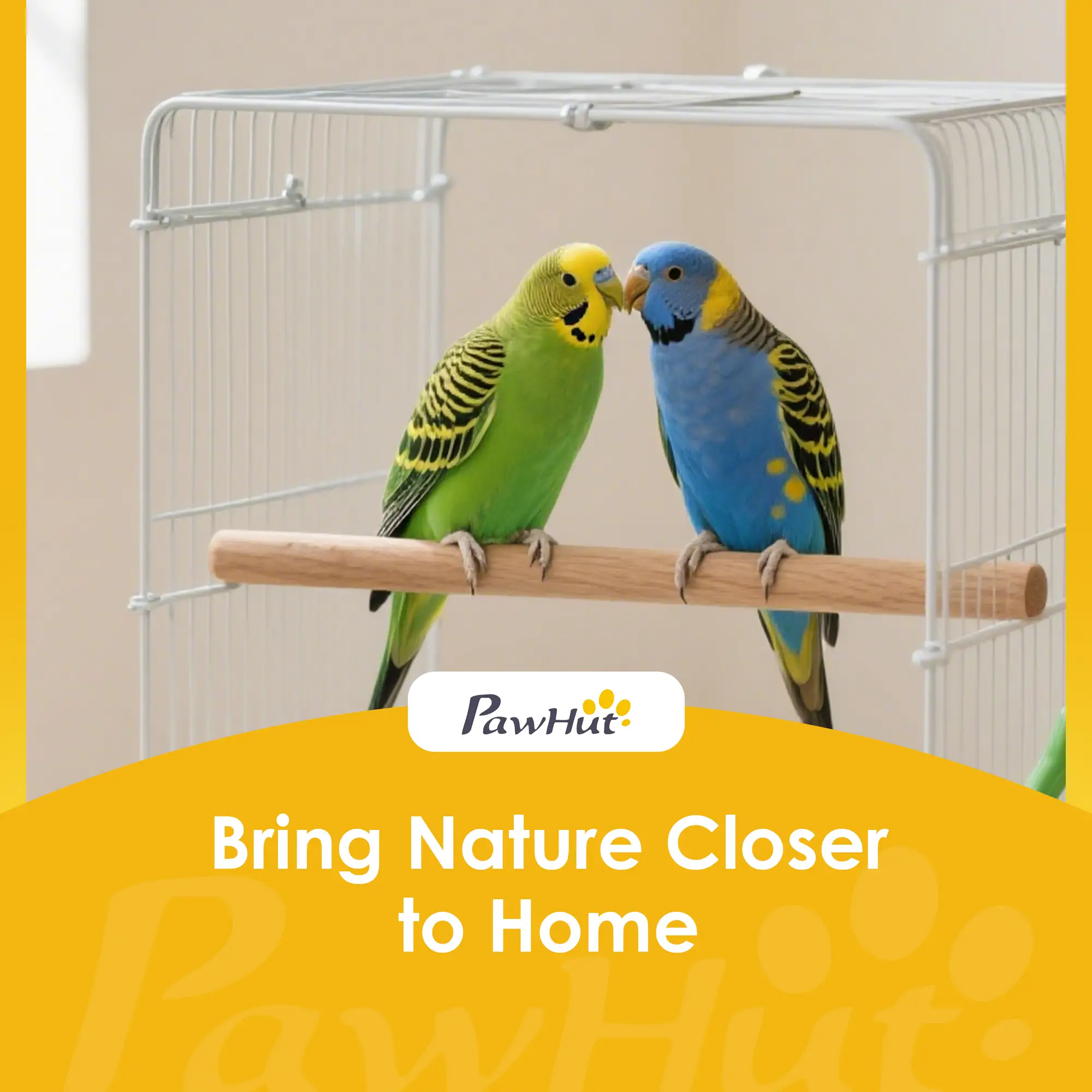 56"H Bird Cage, Parrot Cage w/ Detachable Rolling Stand, Removable Tray, Storage Shelf, Perches, Food Container - Image 10