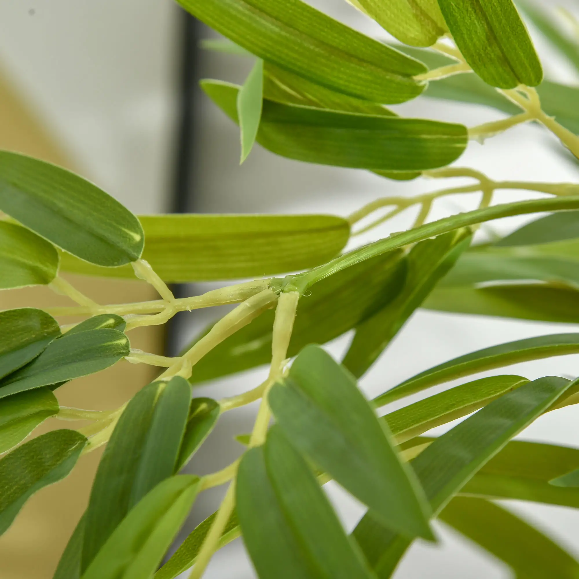 5FT Artificial Bamboo Tree, Faux Plant in Nursery Pot, Indoor Decor - Image 10