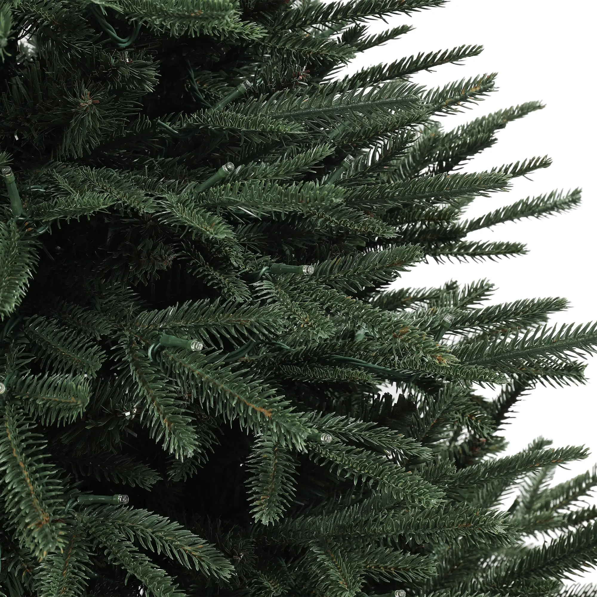 5ft Prelit Artificial Christmas Tree, Steel Base, Warm White LED - Image 10