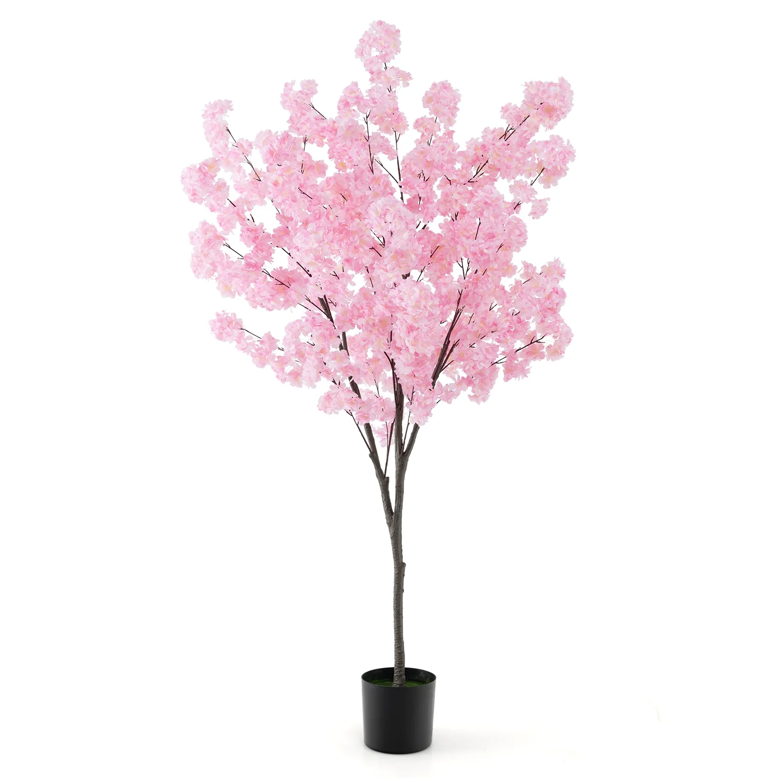 6.5 FT Artificial Cherry Blossom Tree, 900 Pink Flowers, Pink