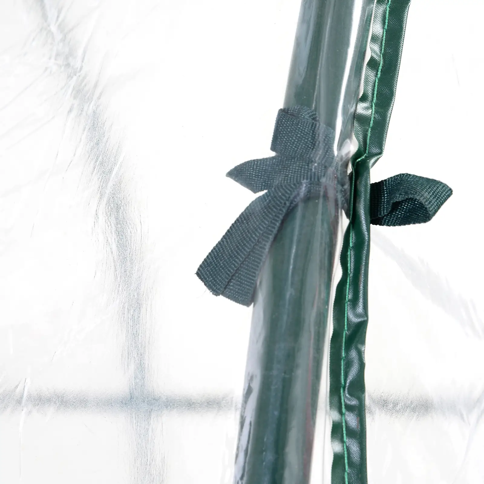 6.6' x 8.2' x 6.6' Dome Tunnel Greenhouse, Transparent - Image 10